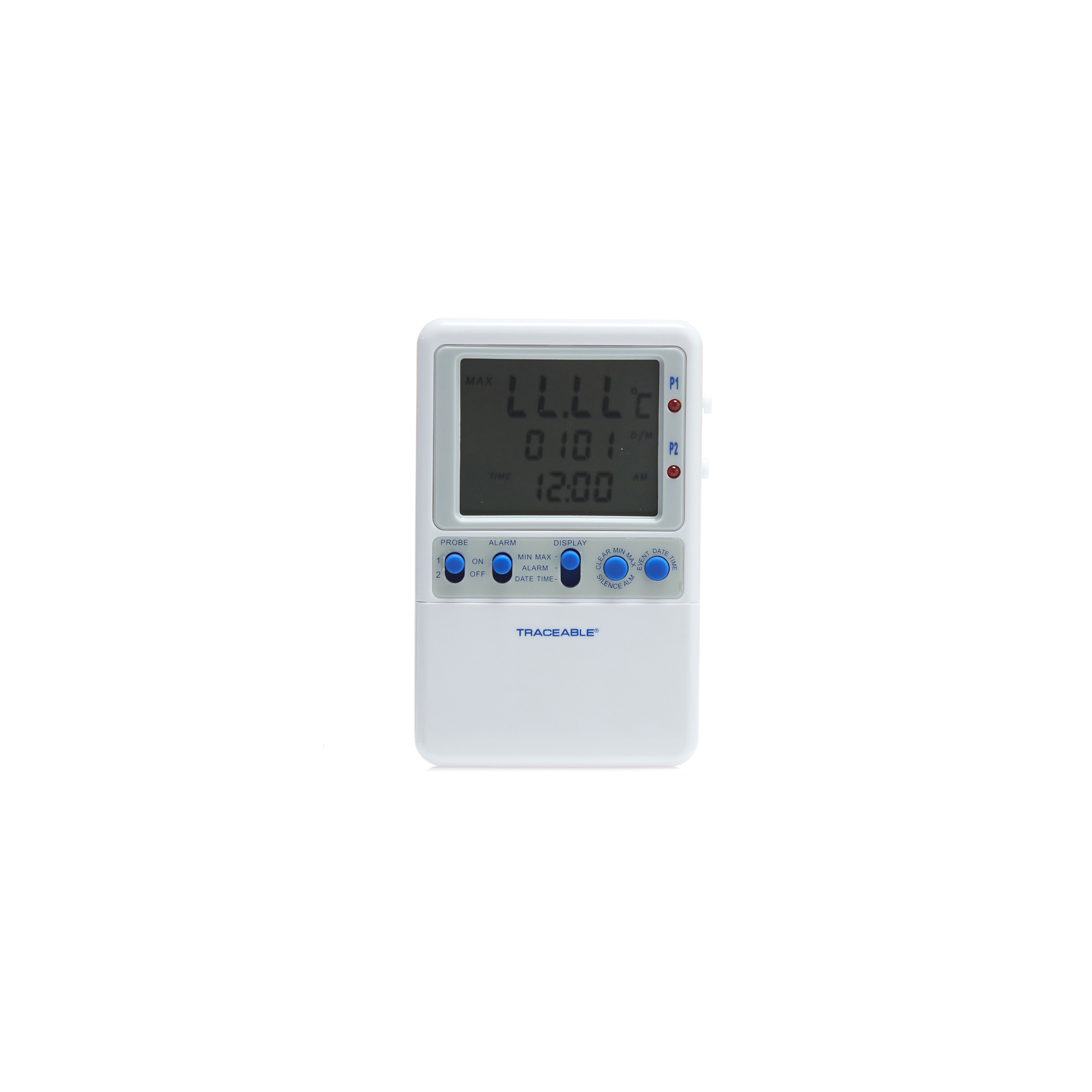 TERMÓMETRO DIGITAL DE -50 A 70°C DE ALTA PRECISIÓN PARA REFRIGERADOR Y CONGELADOR TRACEABLE. CON FRASCO DE VACUNA. CONTROL COMPANY