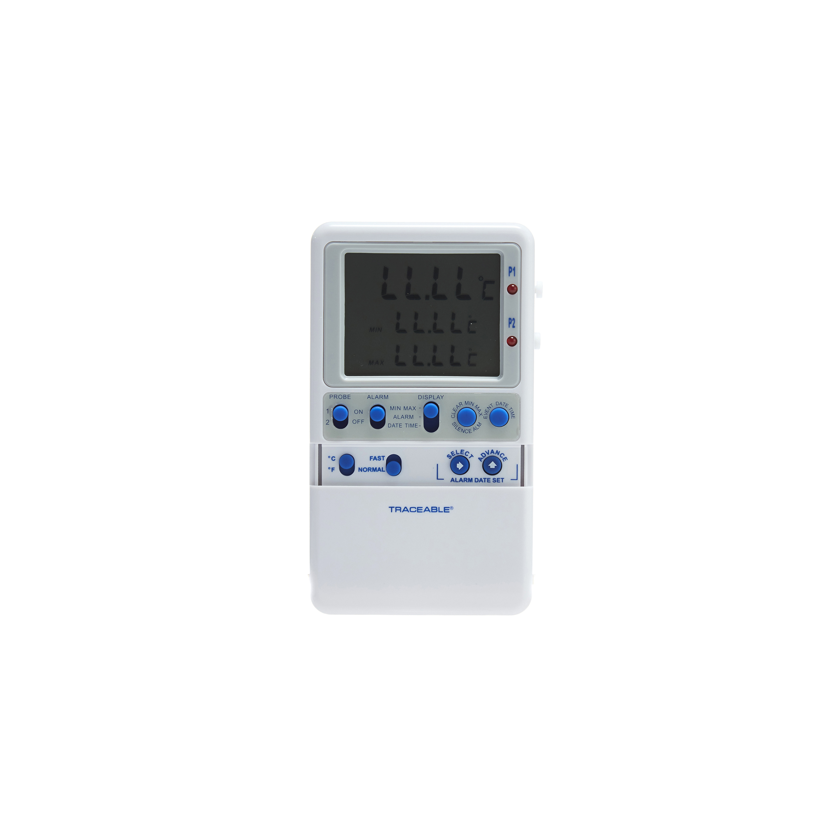TERMÓMETRO DIGITAL DE -50 A 70°C DE ALTA PRECISIÓN PARA REFRIGERADOR Y CONGELADOR TRACEABLE. CON FRASCO DE VACUNA. CONTROL COMPANY