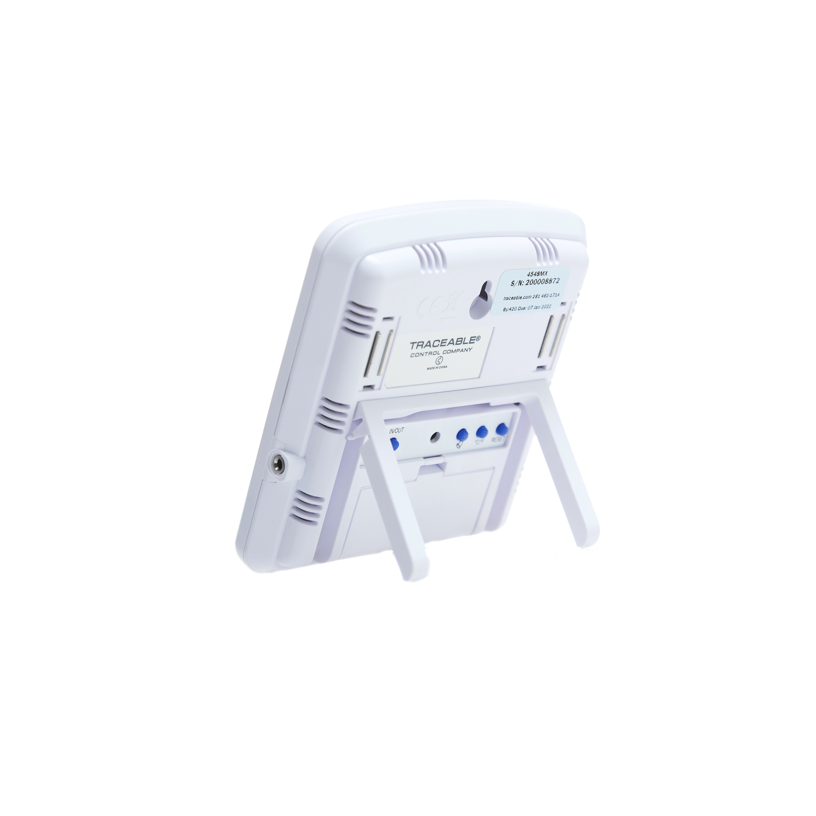 TERMÓMETRO DIGITAL DE -50 A 70°C JUMBO PARA REFRIGERADOR Y CONGELADOR TRACEABLE. CON FRASCO. CONTROL COMPANY