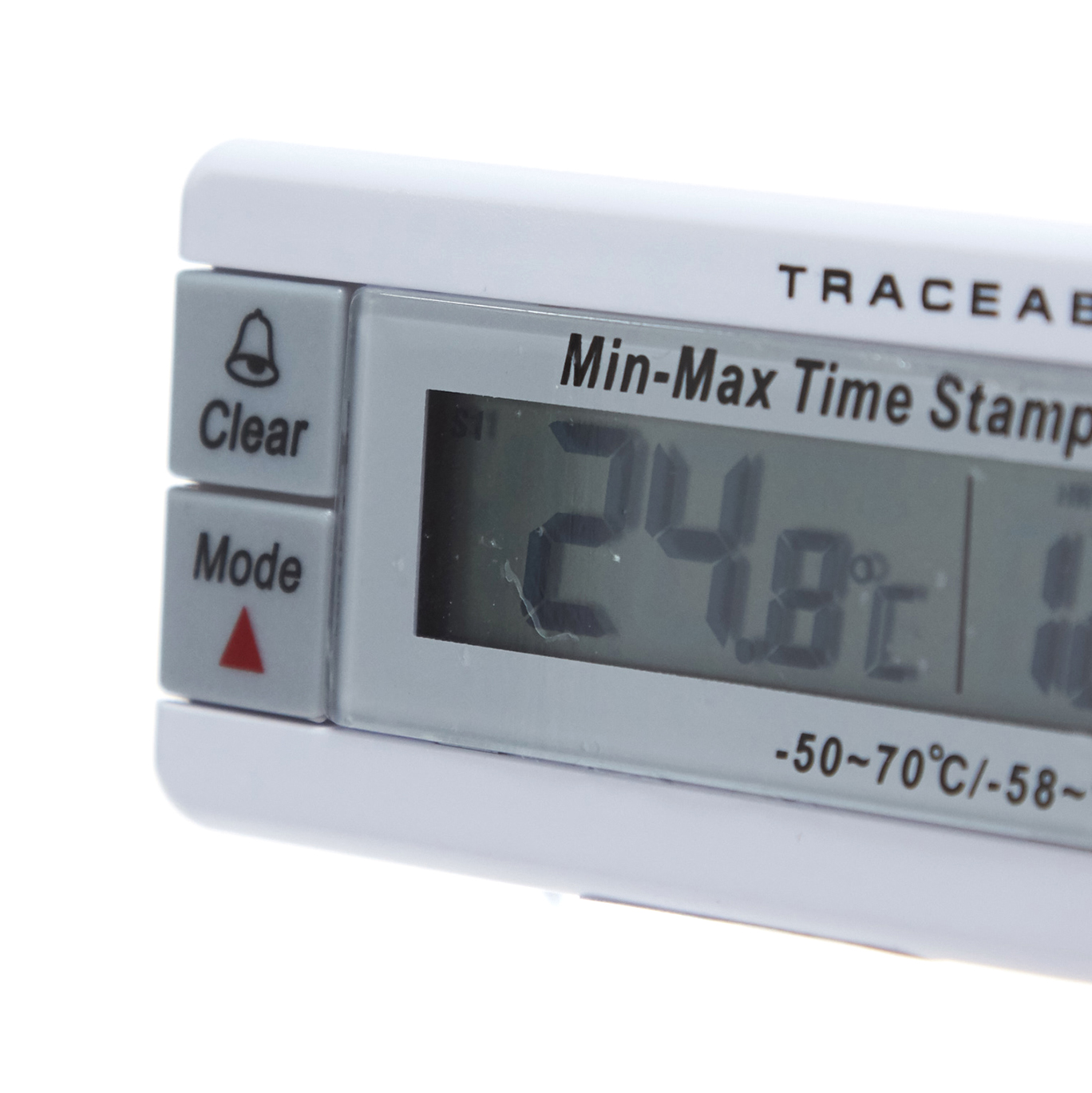 TERMÓMETRO DIGITAL DE -50 A 70°C PARA REFRIGERADOR Y CONGELADOR TRACEABLE. CON 2 FRASCOS. CONTROL COMPANY