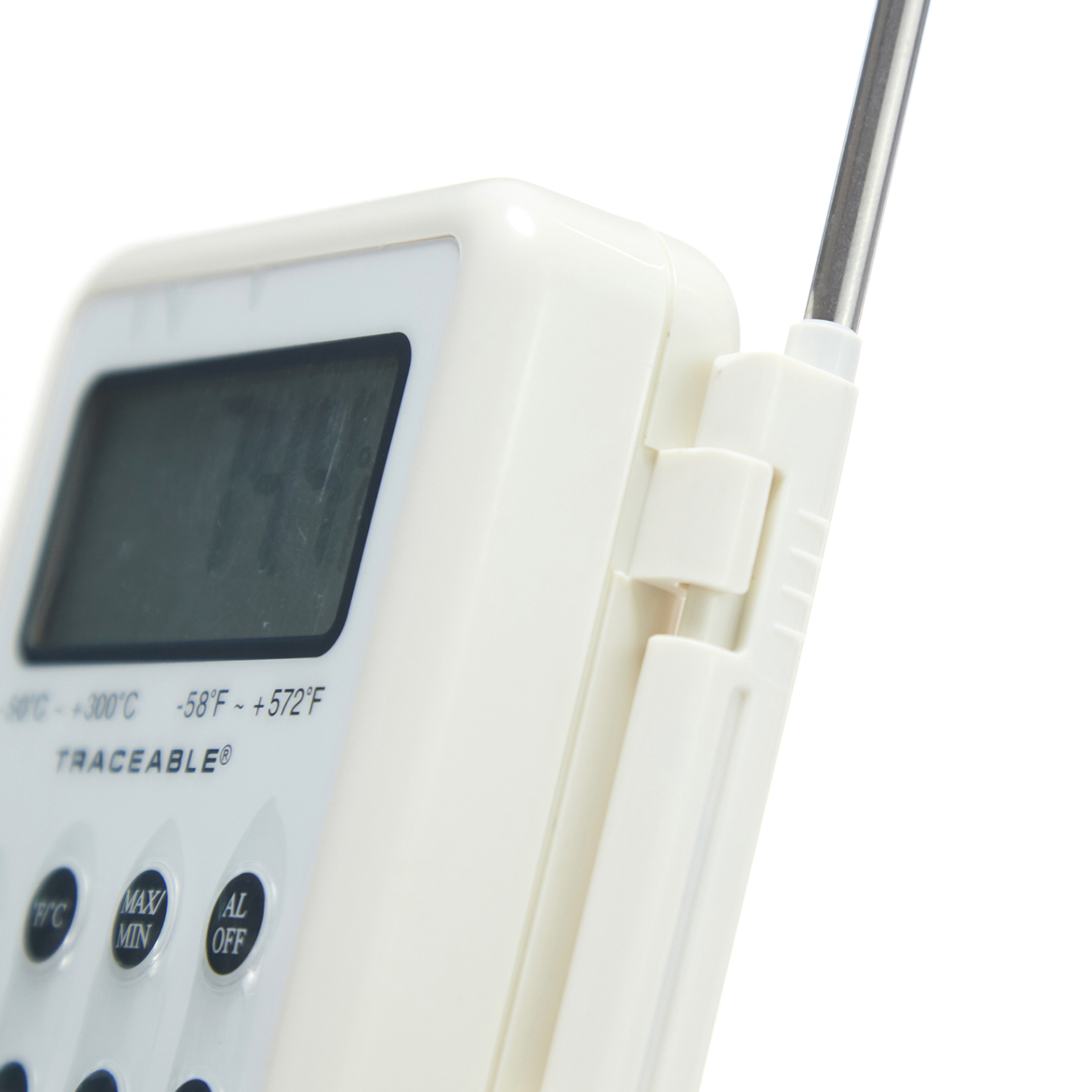 TERMÓMETRO DIGITAL DE -50 A 300°C TRACEABLE. CON SONDA Y MEMORIA. CONTROL COMPANY