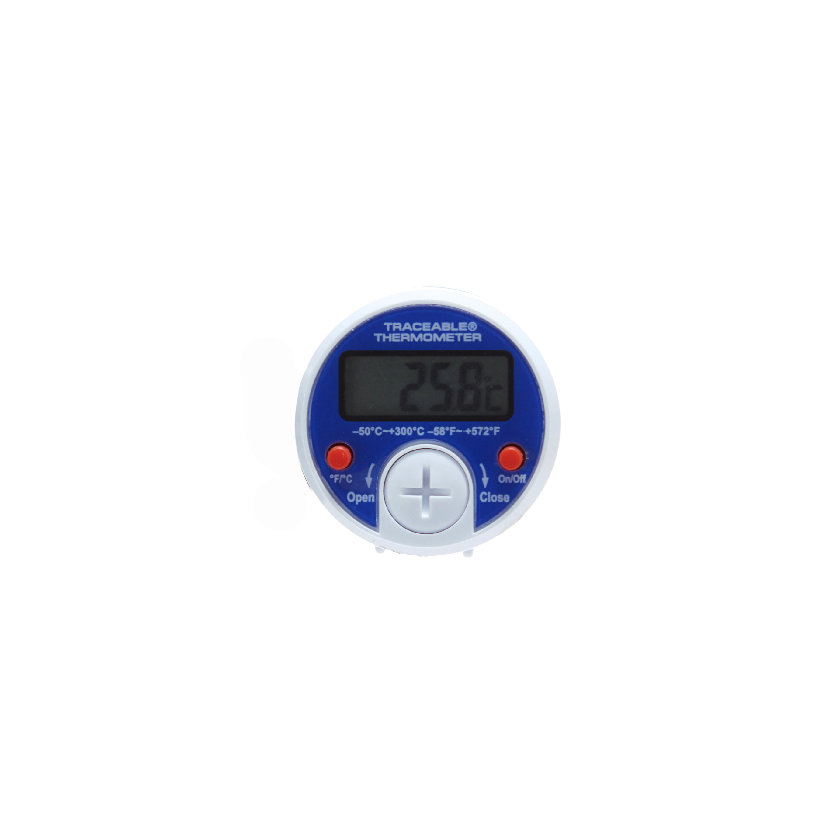 TERMÓMETRO DIGITAL DE -50 A 300°C TRACEABLE. CARÁTULA REDONDA. CONTROL COMPANY