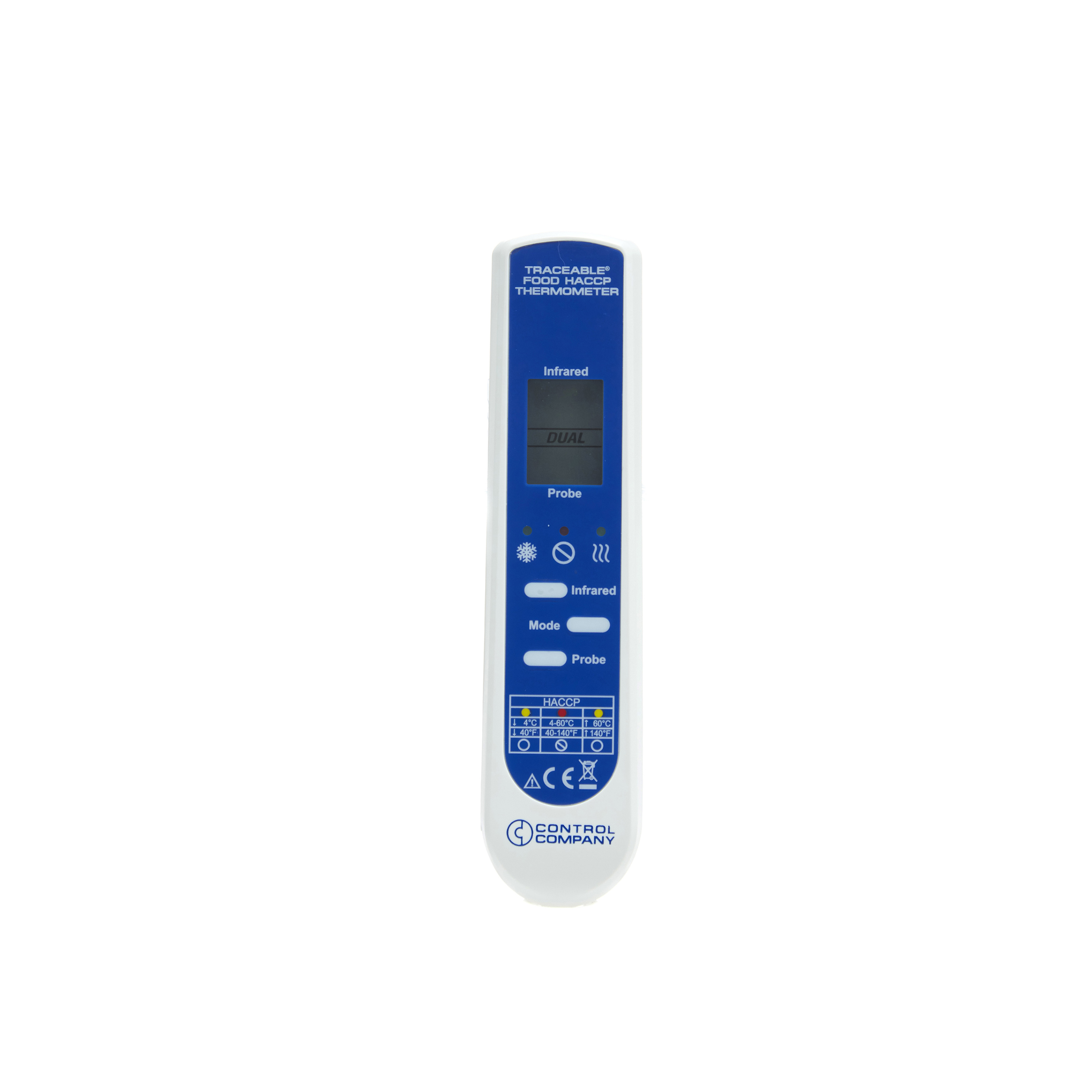 TERMÓMETRO INFRARROJO DE -55 A 250°C TRACEABLE. CON VÁSTAGO. CONTROL COMPANY