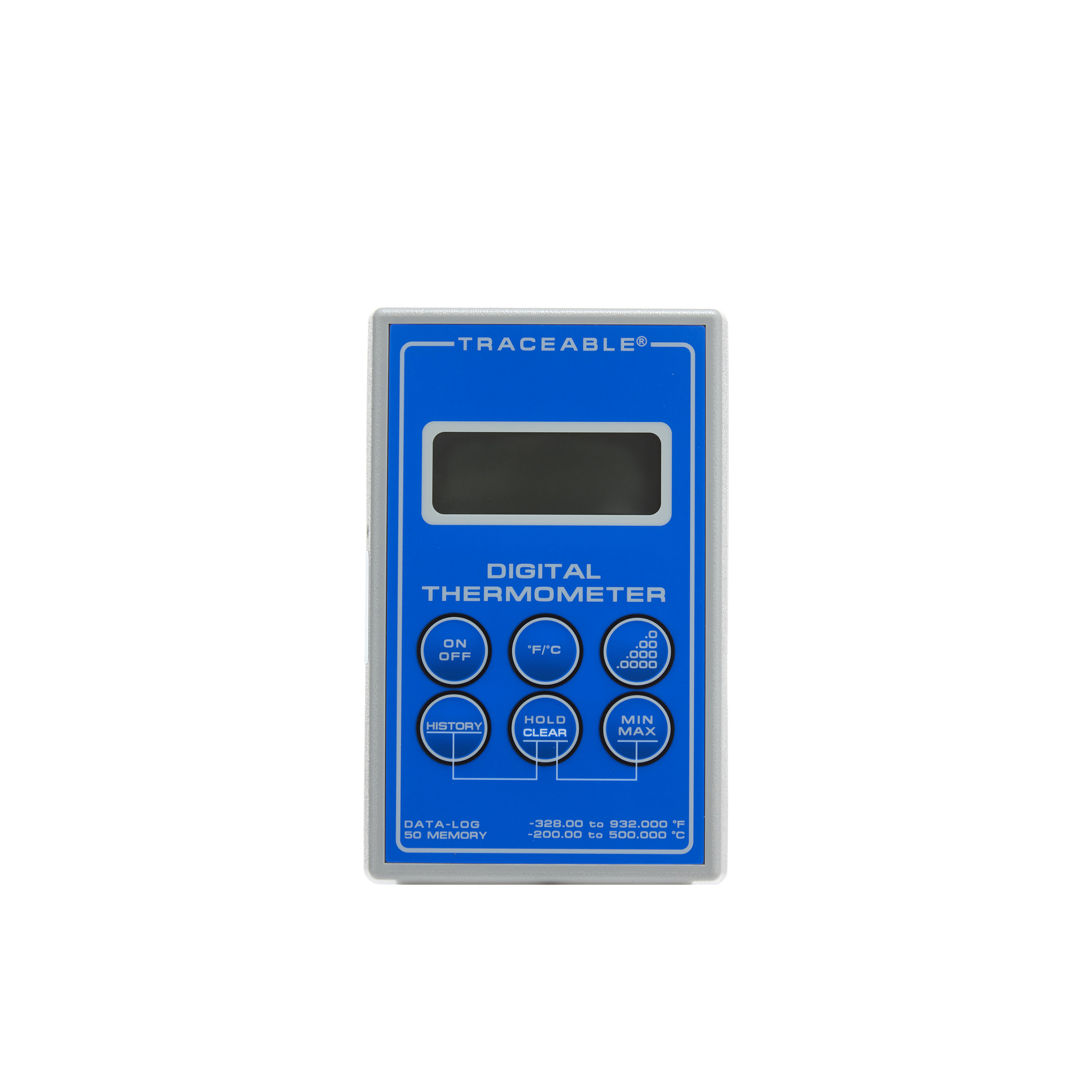TERMÓMETRO DIGITAL DE -200 A 500°C TRACEABLE. CON SONDA. CONTROL COMPANY