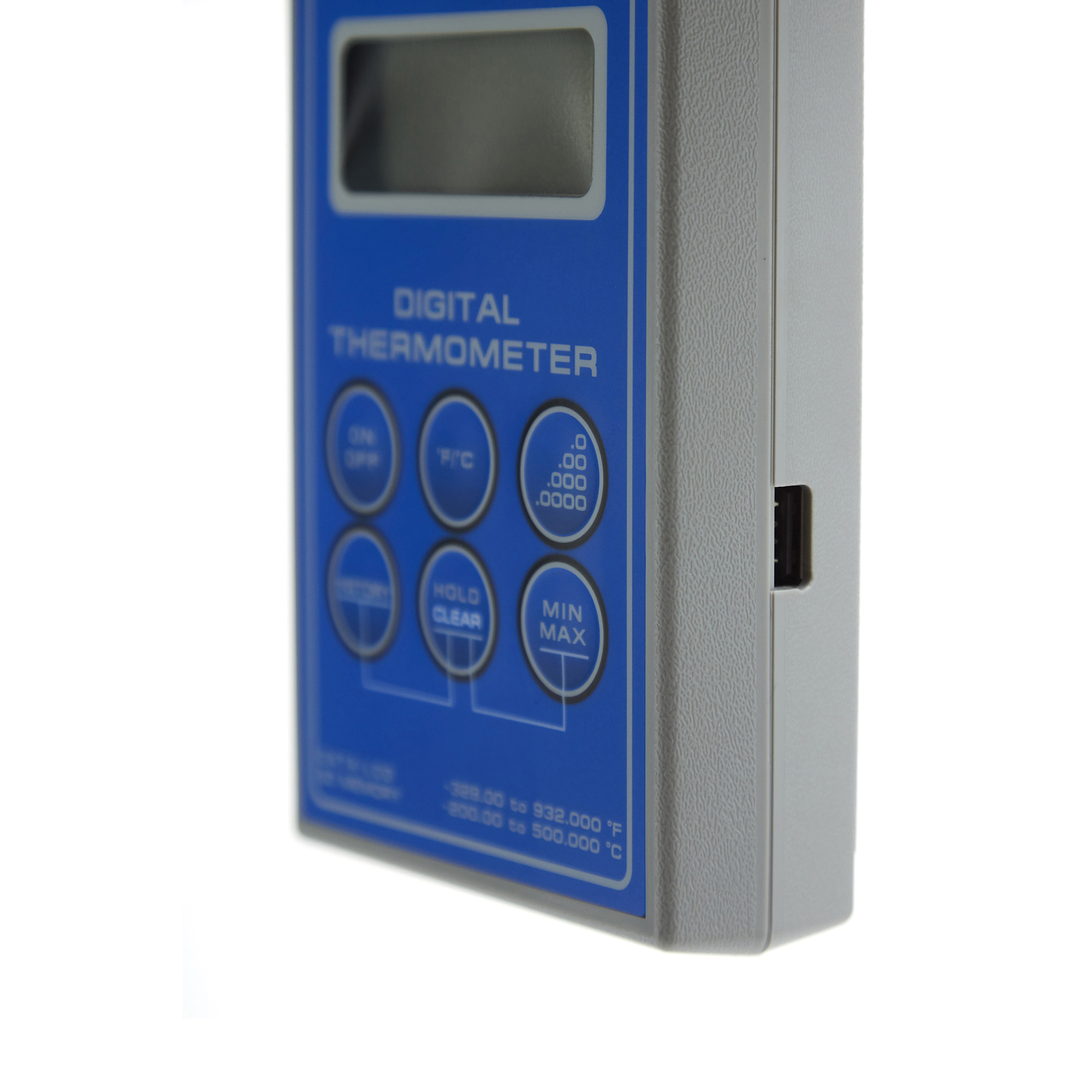 TERMÓMETRO DIGITAL DE -200 A 500°C TRACEABLE. CON SONDA. CONTROL COMPANY