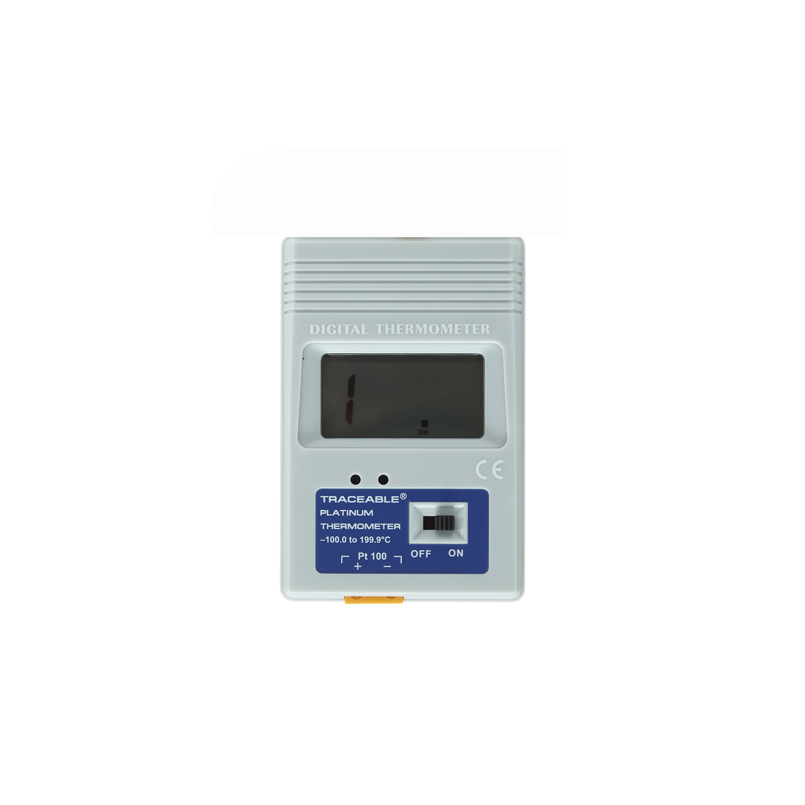 TERMÓMETRO DIGITAL DE -99 A 199.9°C PARA CONGELADOR TRACEABLE. CON SONDA DE PLATINO. CONTROL COMPANY