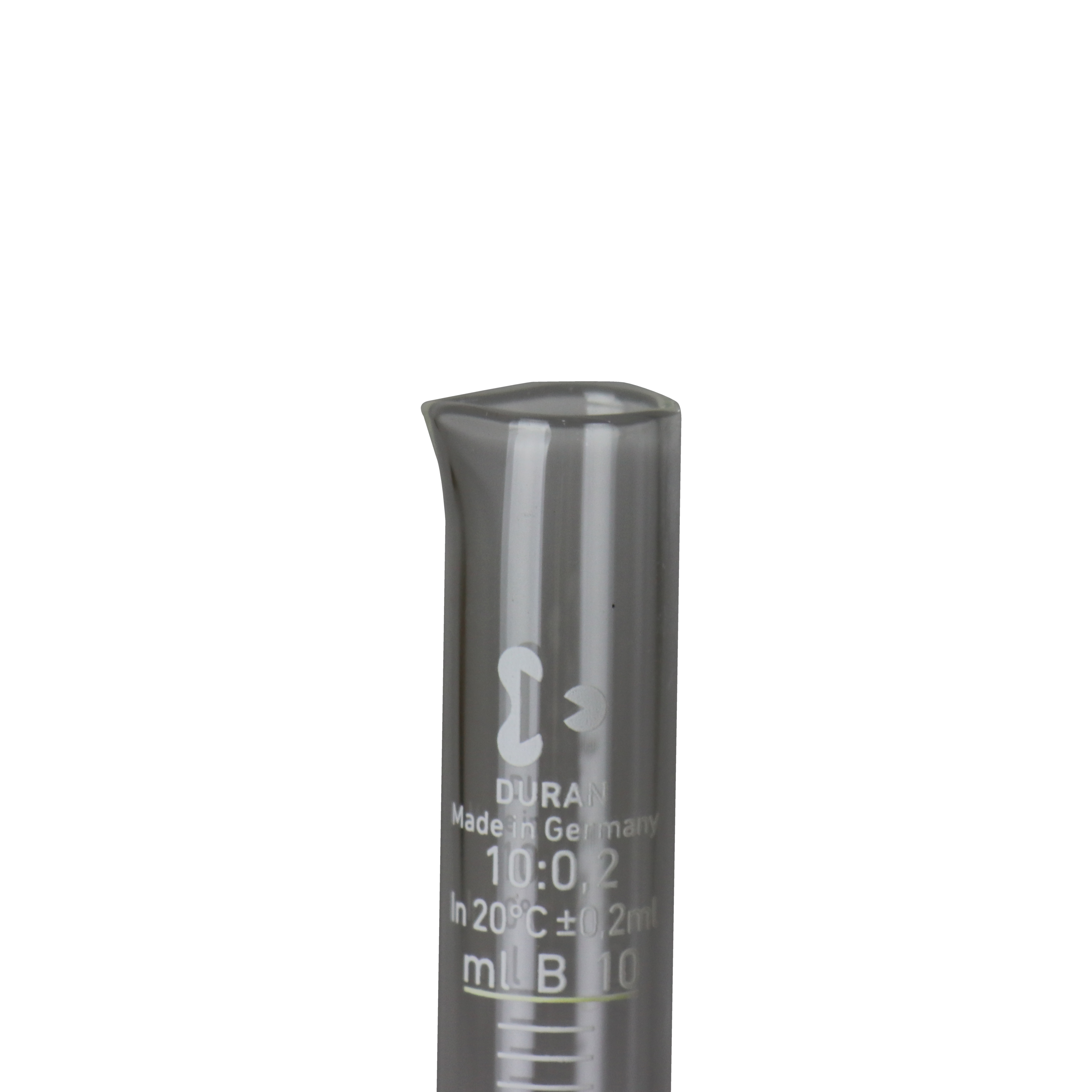 PROBETA GRADUADA DE 10 ml. DURAN