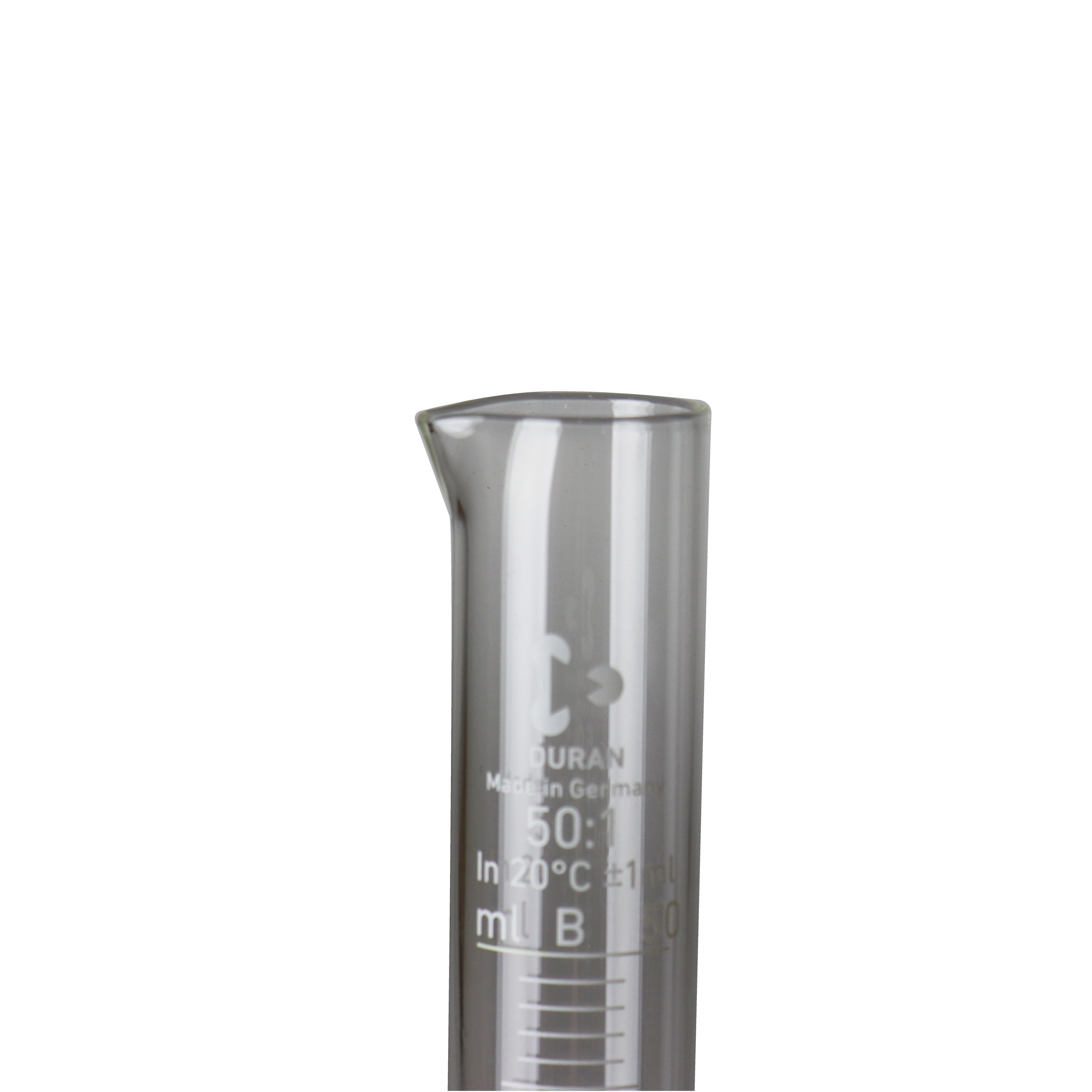 PROBETA GRADUADA DE 50 ml. DURAN