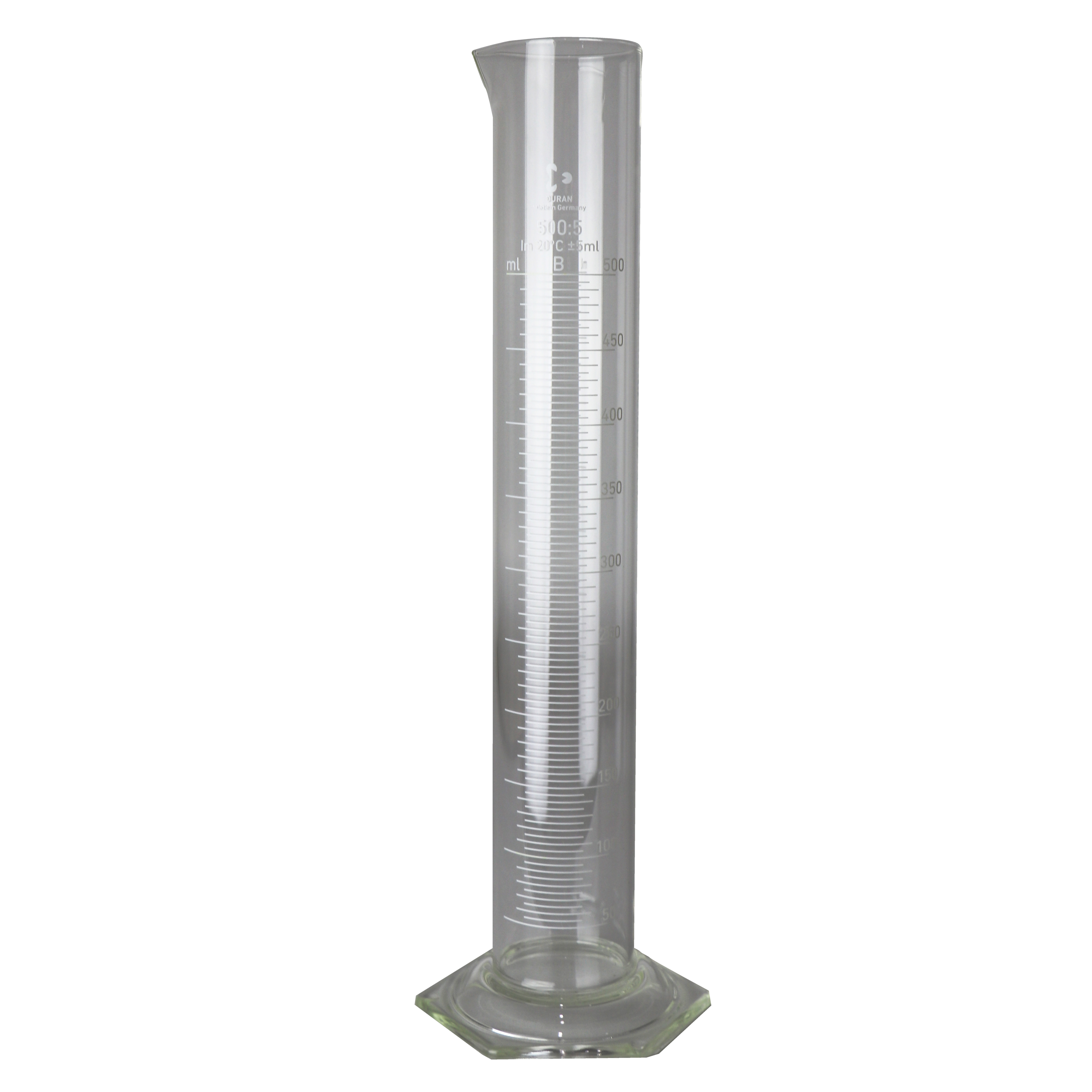 PROBETA GRADUADA DE 500 ml. DURAN