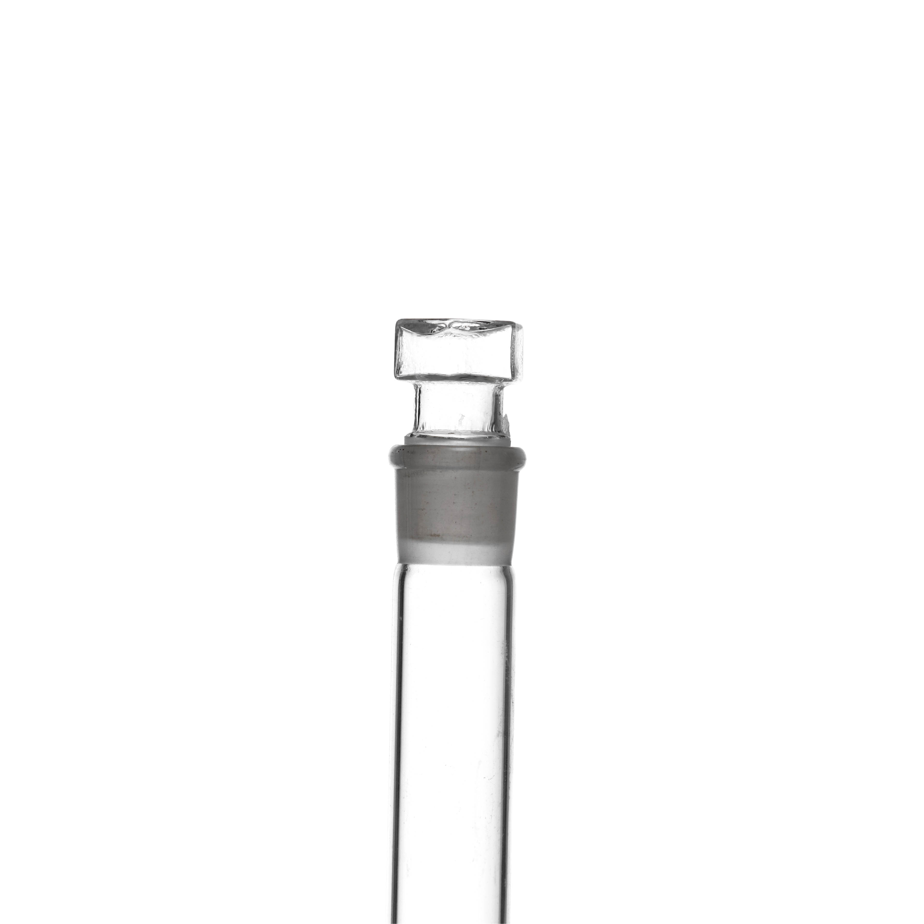 MATRAZ VOLUMÉTRICO DE 500ml CLASE B DIN. TAPÓN DE VIDRIO. KAVALIER
