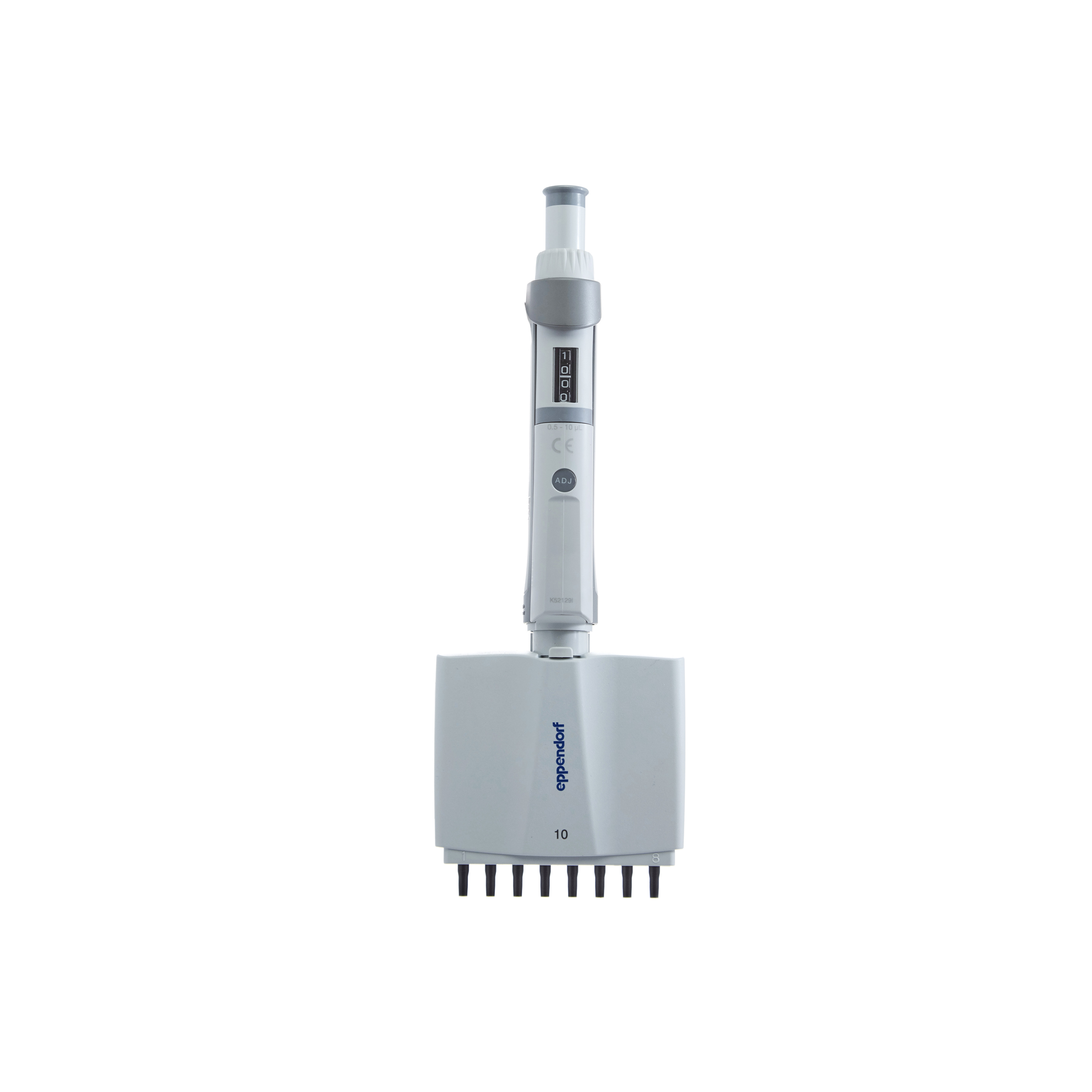 MICROPIPETA DE 0.5 A 10µL 8 CANALES. EPPENDORF