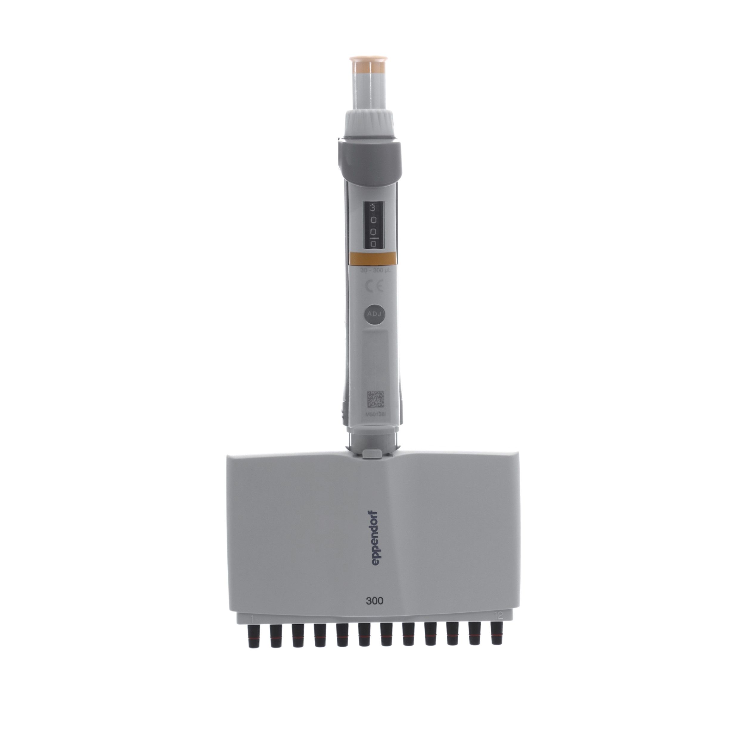 MICROPIPETA DE 30 A 300µl. 12 CANALES. EPPENDORF