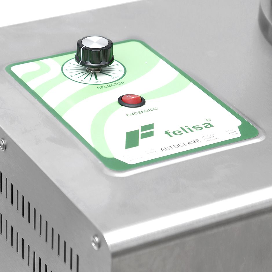 AUTOCLAVE DE 24l. CONTROL MANUAl. FELISA