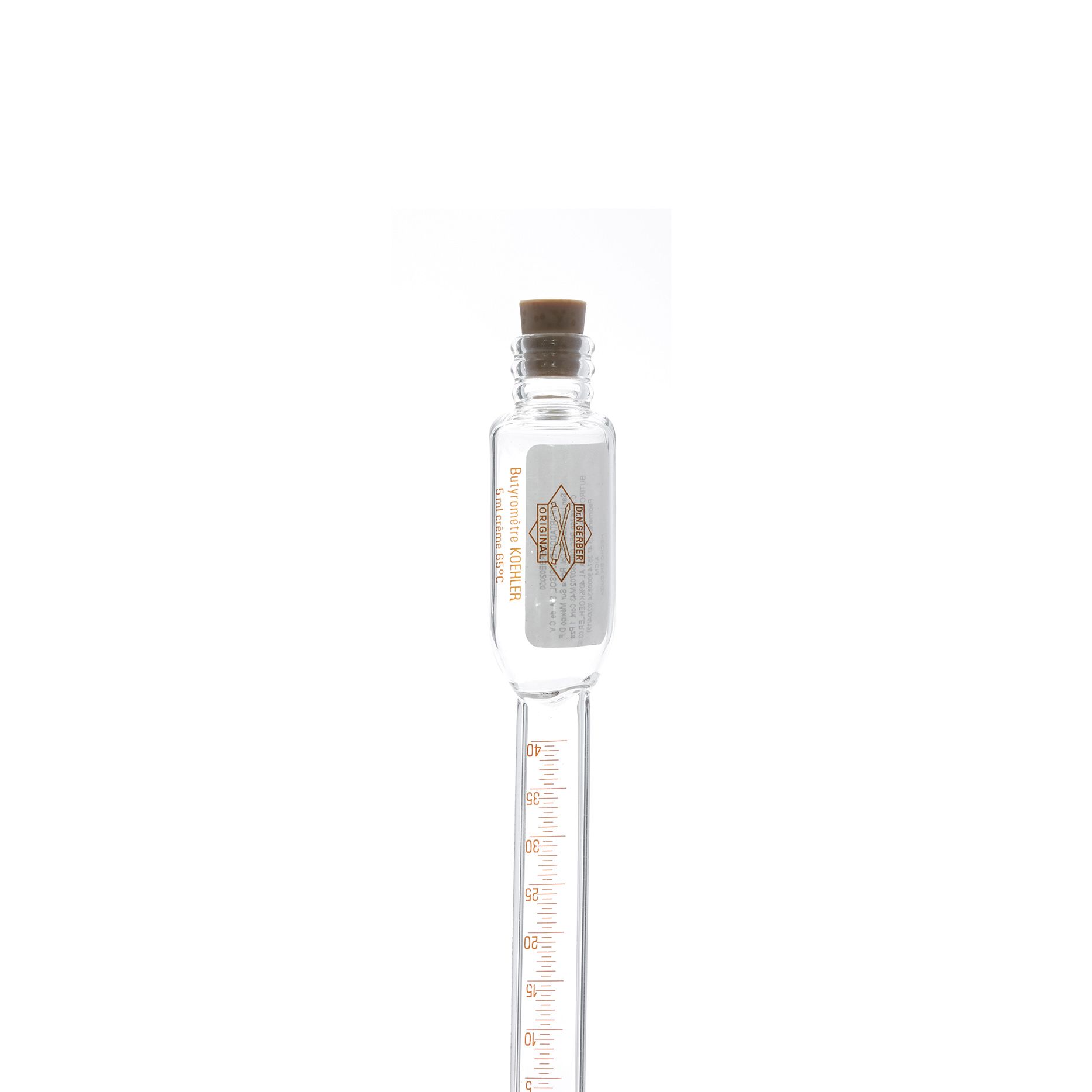 BUTIRÓMETRO PARA CREMA AL 40%. GERBER INSTRUMENTS