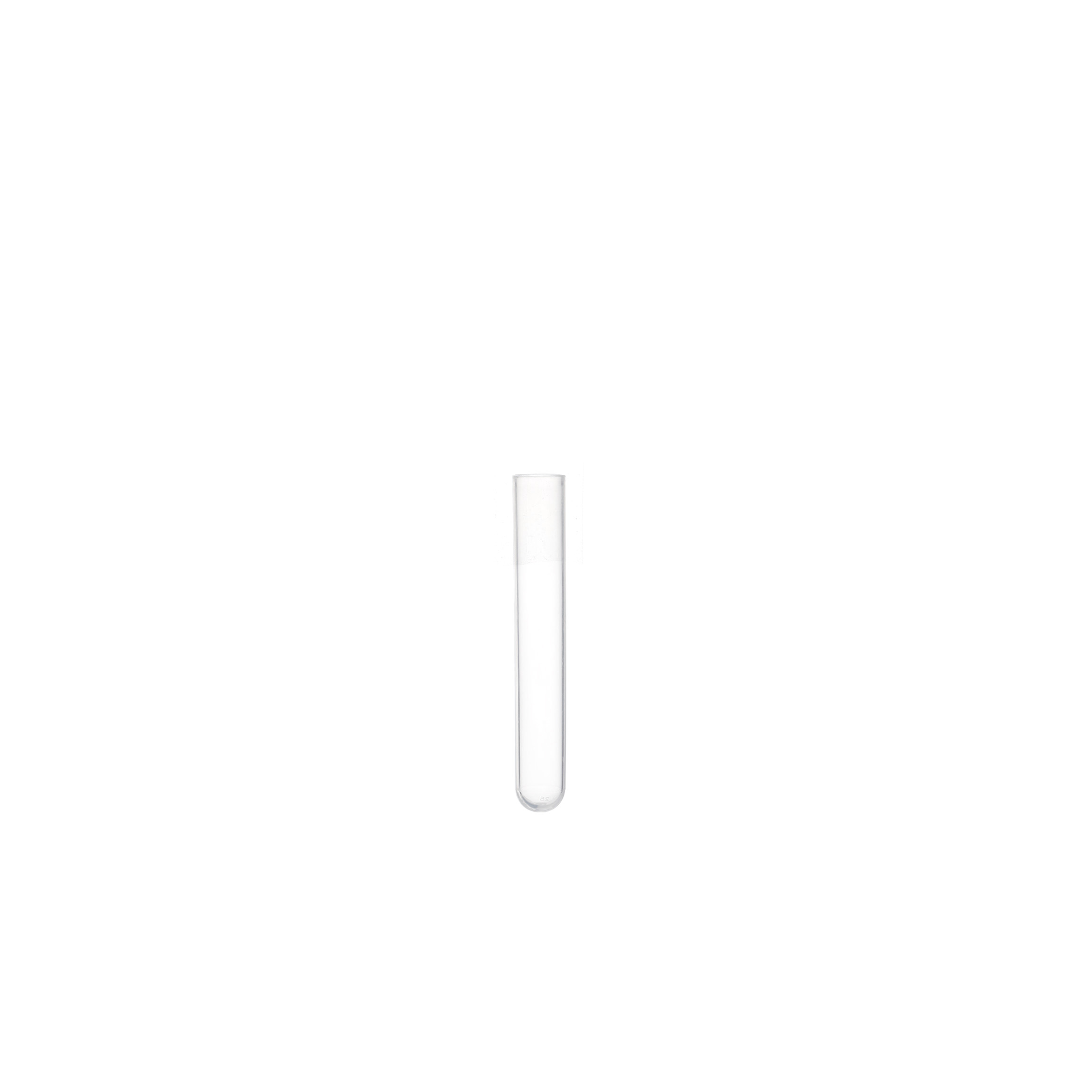 TUBO DE CULTIVO DE PLÁSTICO (PP) DE 12X75mm, CAJA CON 1,000 PIEZAS. GLOBE SCIENTIFIC