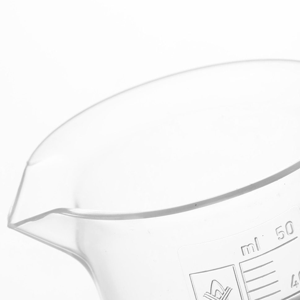 VASO DE PRECIPITADO DE PLÁSTICO PMP DE 50 ml. GLOBE SCIENTIFIC.