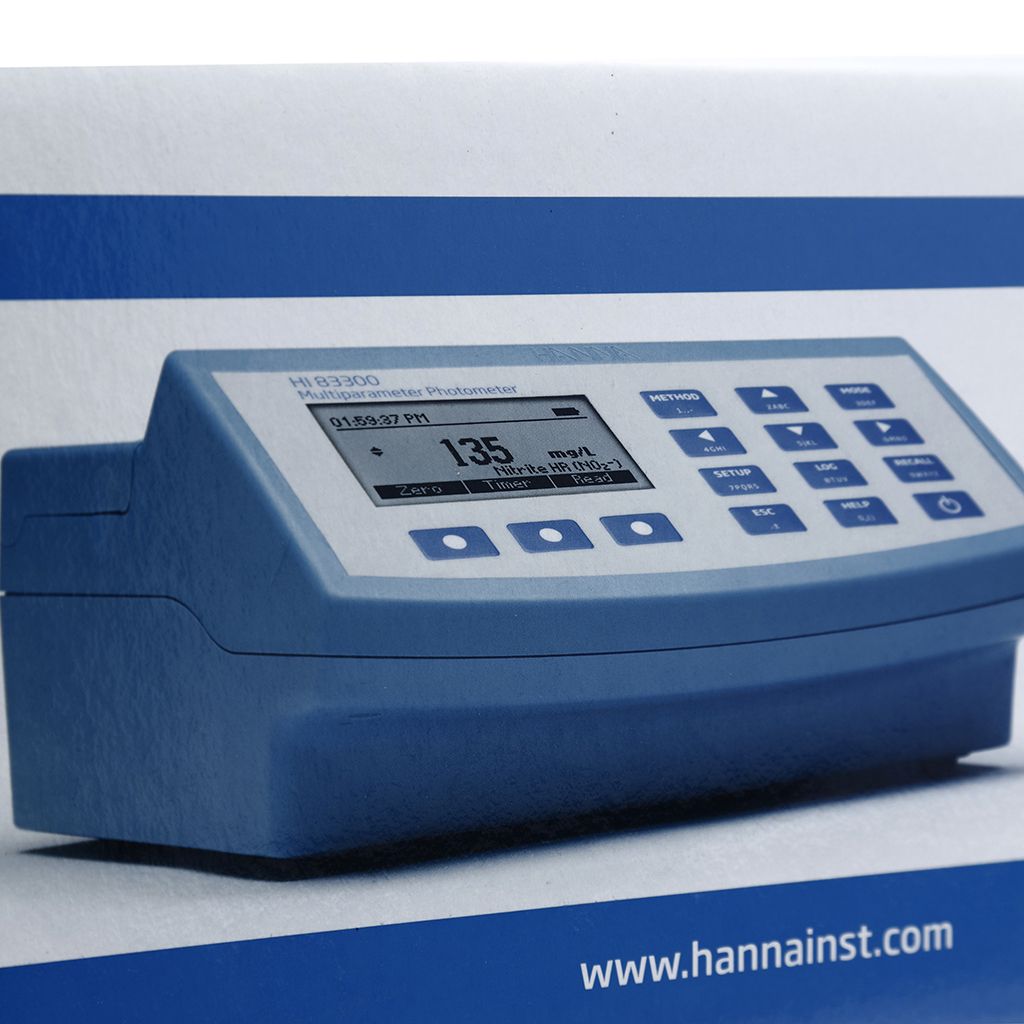 COLORÍMETRO MULTIPARAMÉTRICO CON MEDIDOR DE PH Y DQO. HANNA