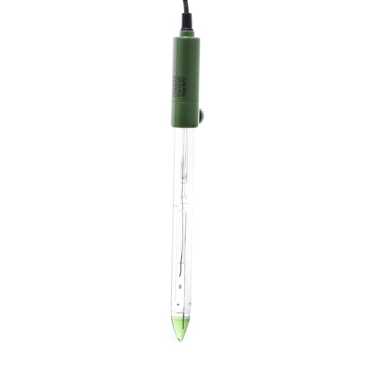 ELECTRODO PARA PH RELLENABLE. CUERPO DE VIDRIO. ENTRADA BNC. KCI HANNA