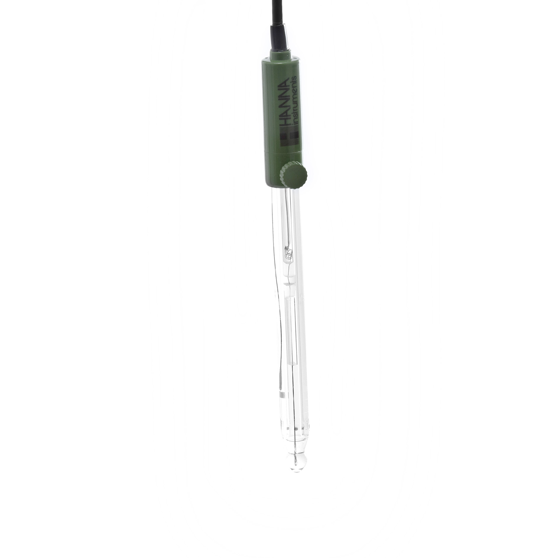 ELECTRODO PARA PH RELLENABLE. CUERPO DE VIDRIO. ENTRADA BNC + PIN. HANNA