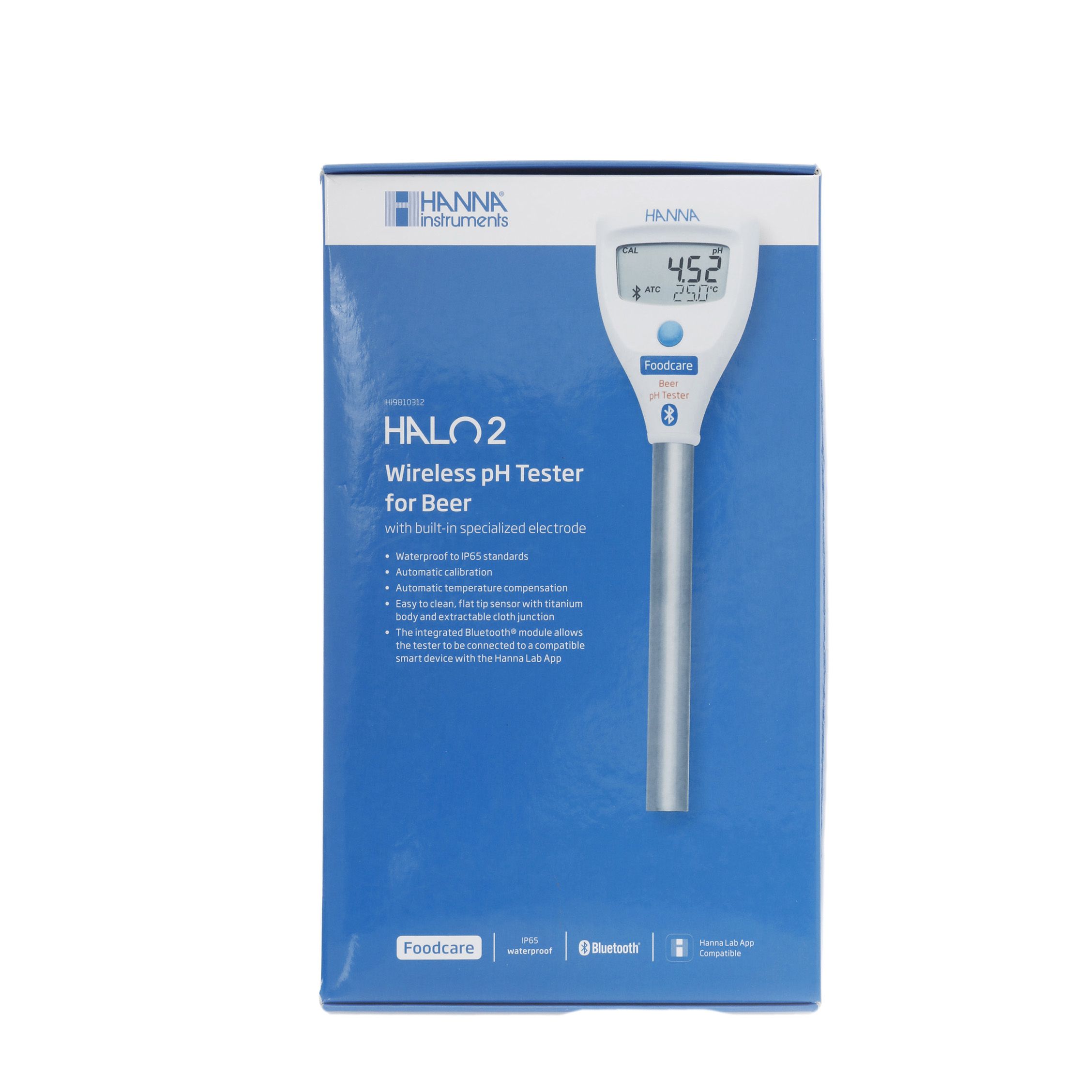 MEDIDOR DE PH INALÁMBRICO HALO2 PARA CERVEZA. HANNA INSTRUMENTS