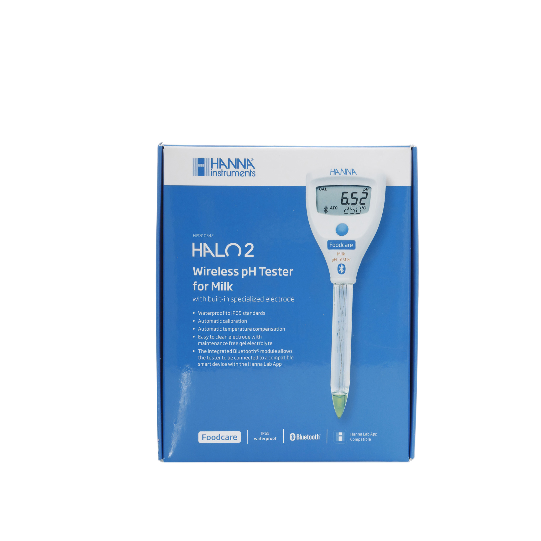 MEDIDOR DE PH INALÁMBRICO HALO2 PARA LECHE. HANNA INSTRUMENTS