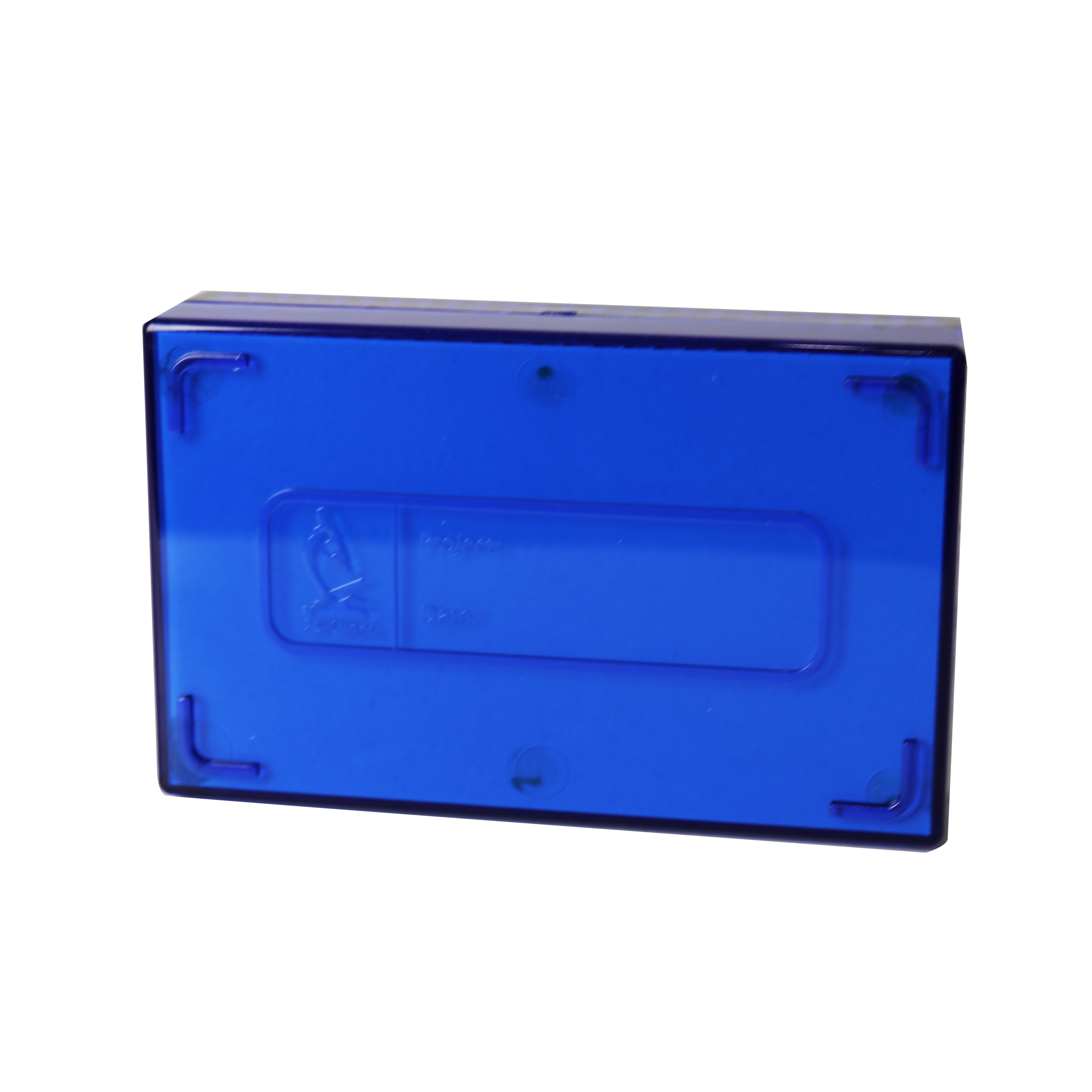 ESTUCHE PARA 25 PREPARACIONES, COLOR AZUl. HEATHROW SCIENTIFIC