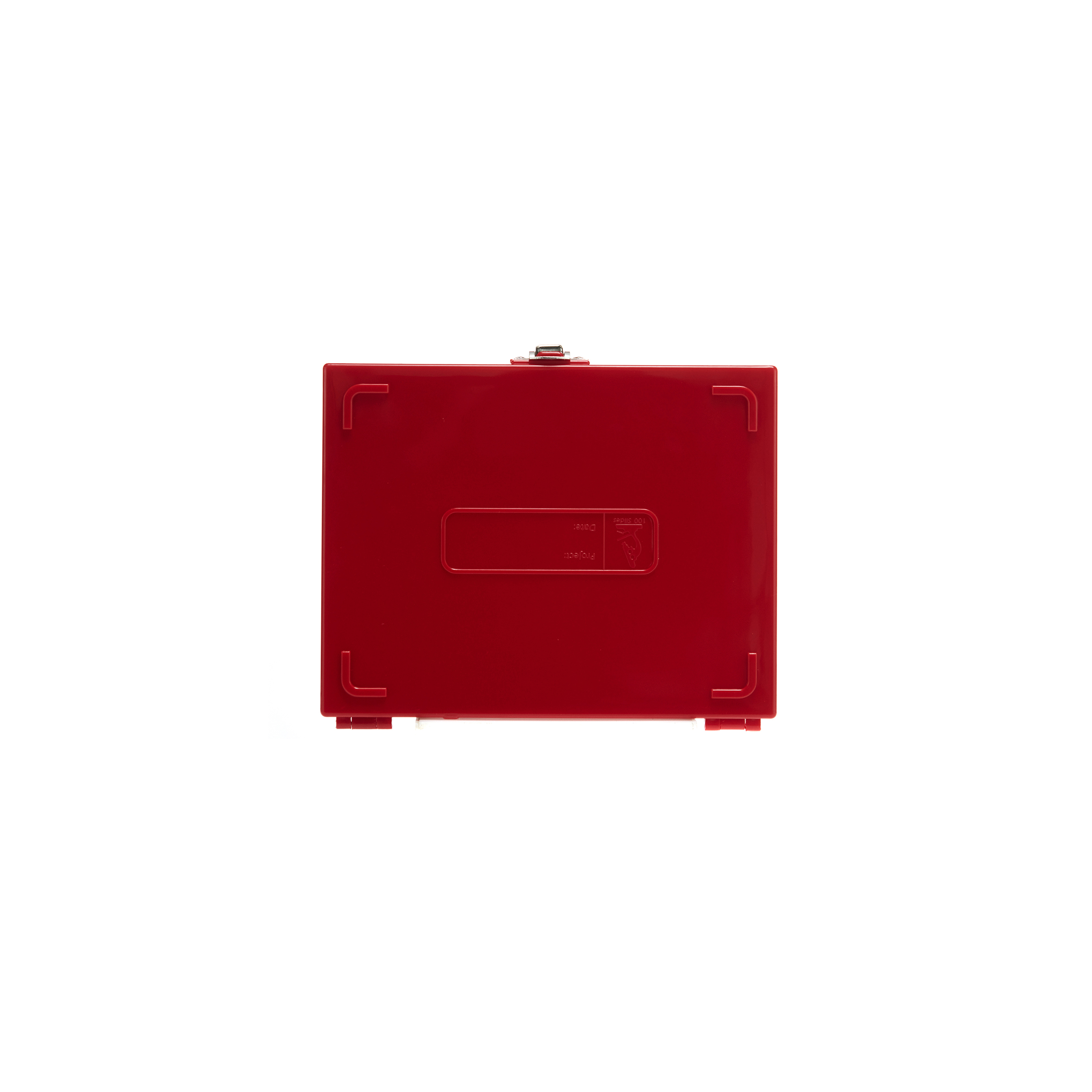 ESTUCHE PARA 100 PREPARACIONES. ROJO. HEATHROW SCIENTIFIC