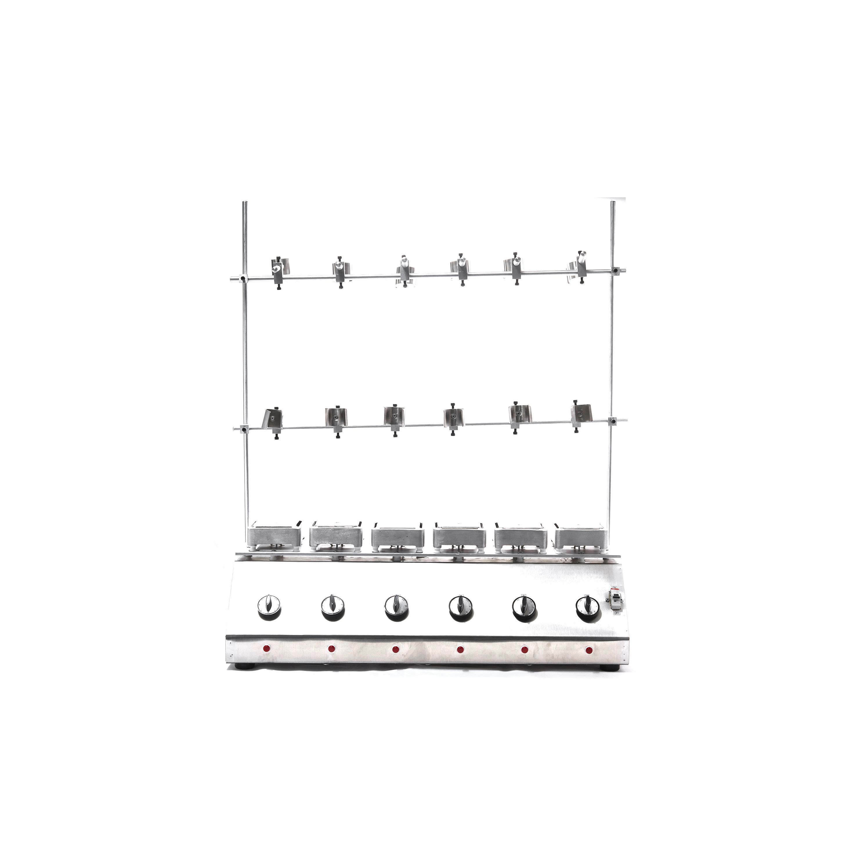 APARATO PARA EXTRACCION SOXHLET DE 6 UNIDADES. ROCA