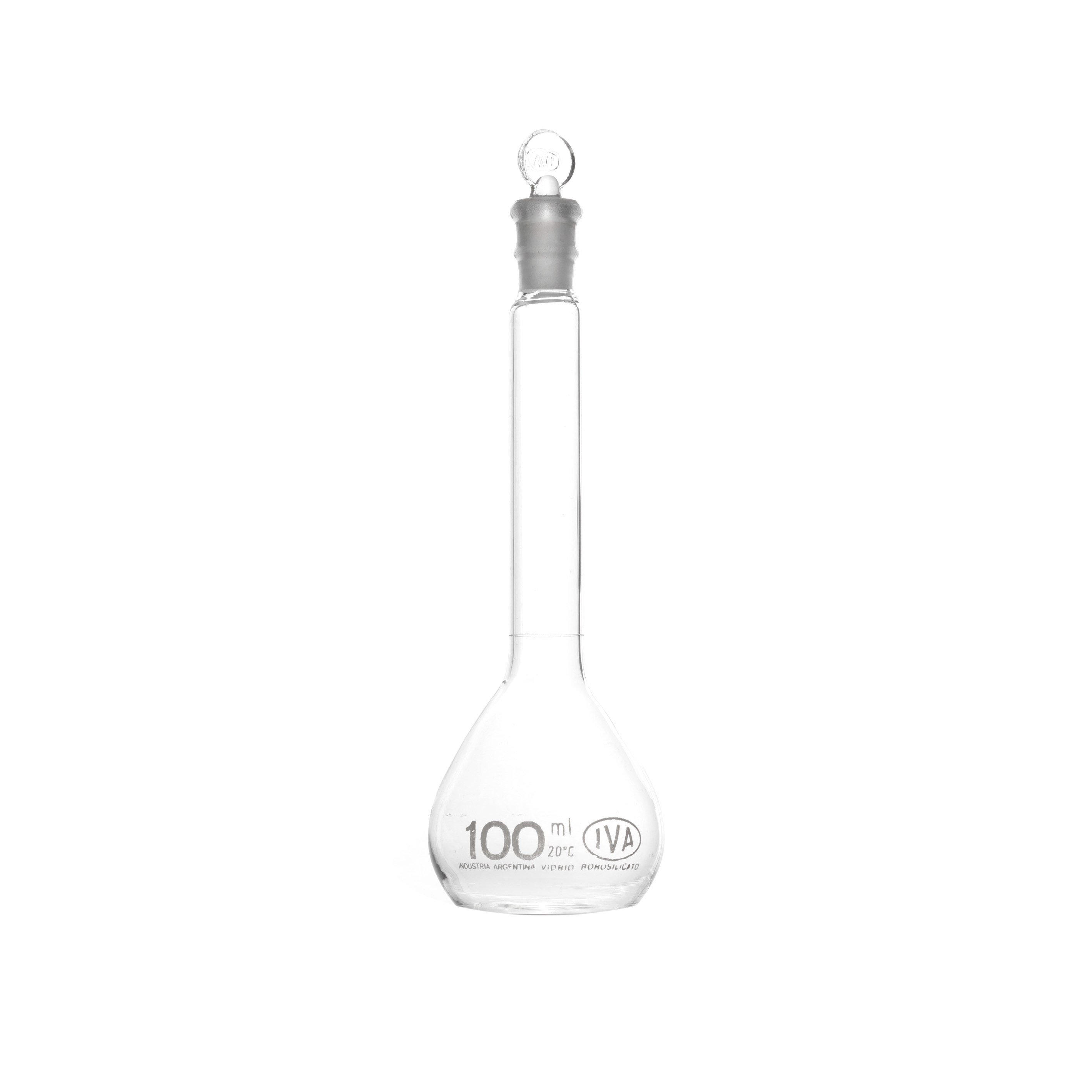 MATRAZ VOLUMÉTRICO DE 100ml. IVA