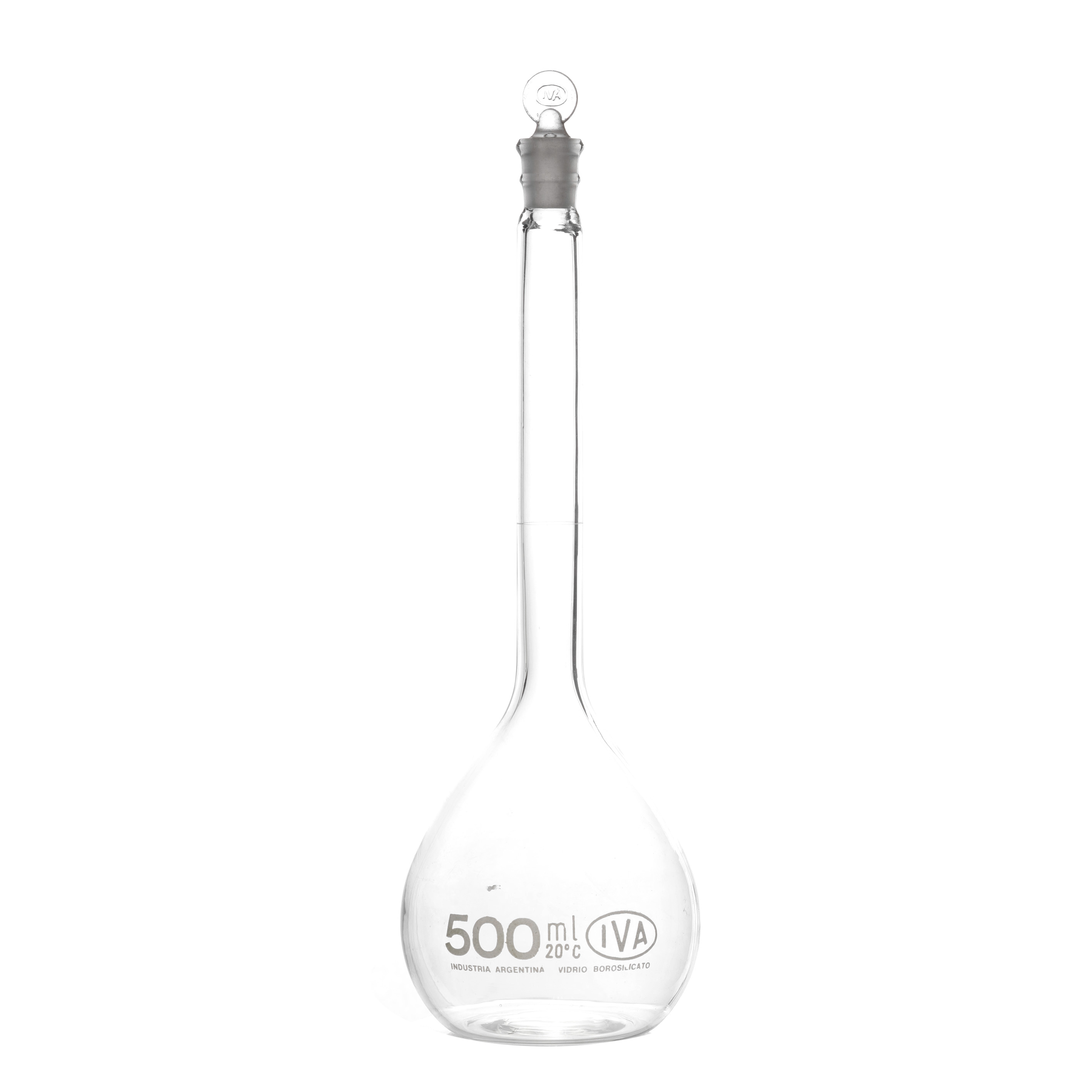 MATRAZ VOLUMÉTRICO DE 500ml. IVA