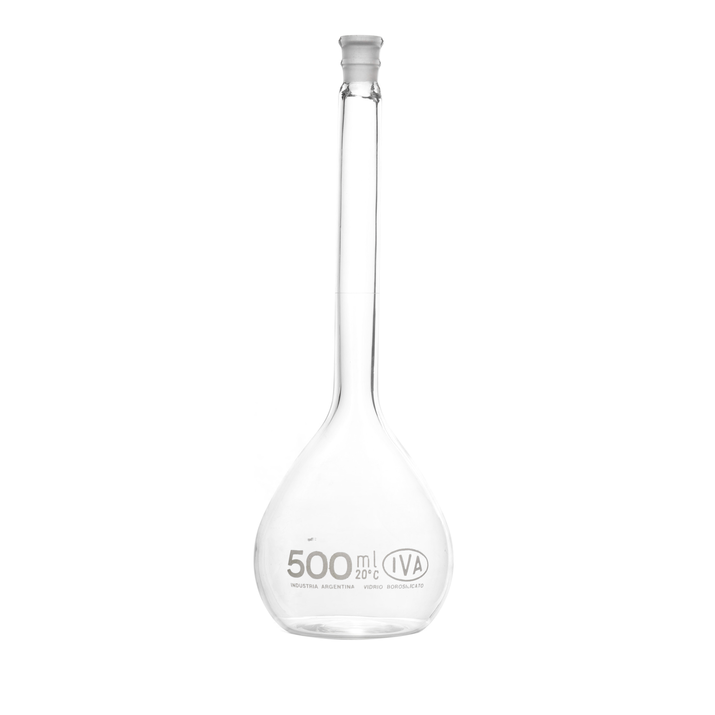 MATRAZ VOLUMÉTRICO DE 500ml. IVA
