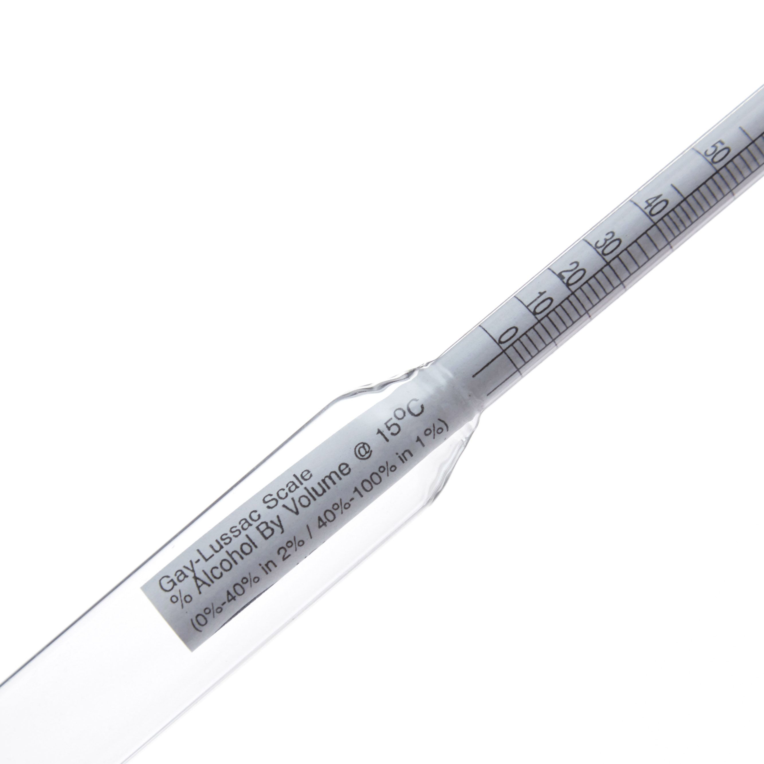 DENSÍMETRO PARA ALCOHOL DE 0 A 100°. KESSLER
