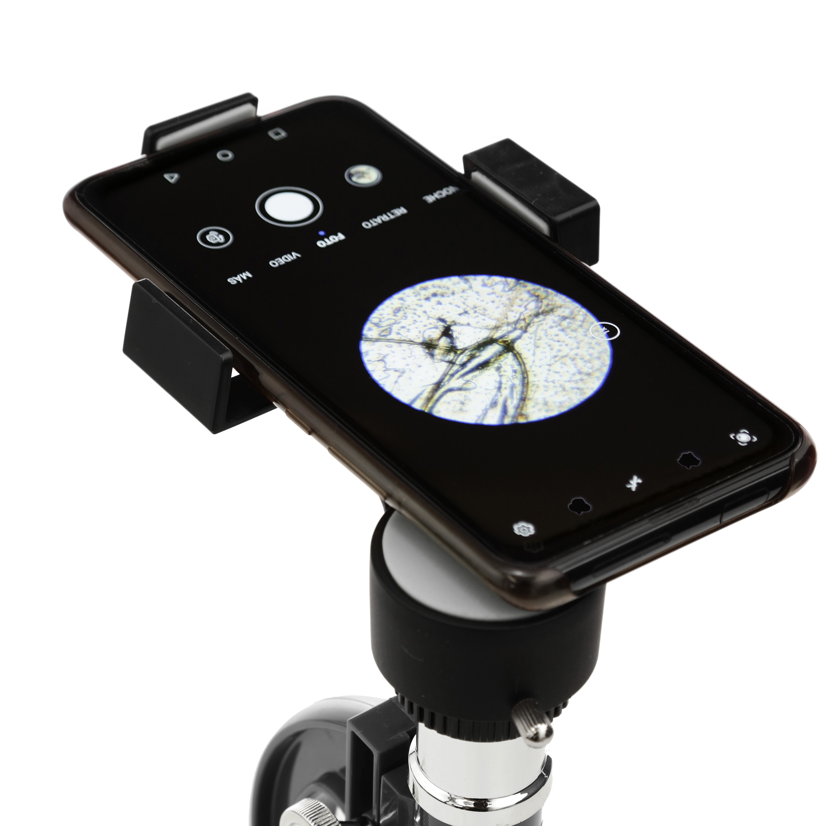 MICROSCOPIO DIDÁCTICO CON SOPORTE PARA CELULAR. KONUS