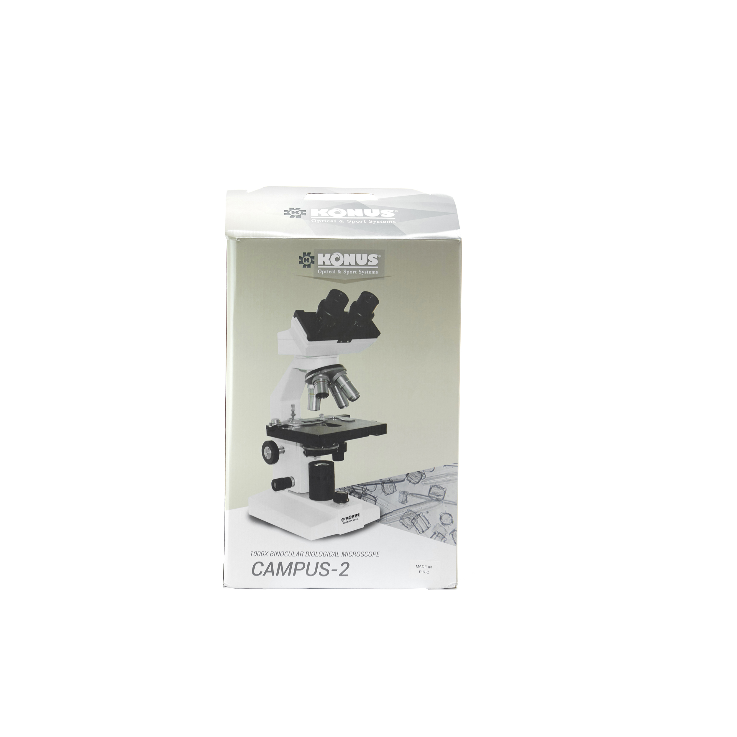 MICROSCOPIO BINOCULAR 1000X. KONUS