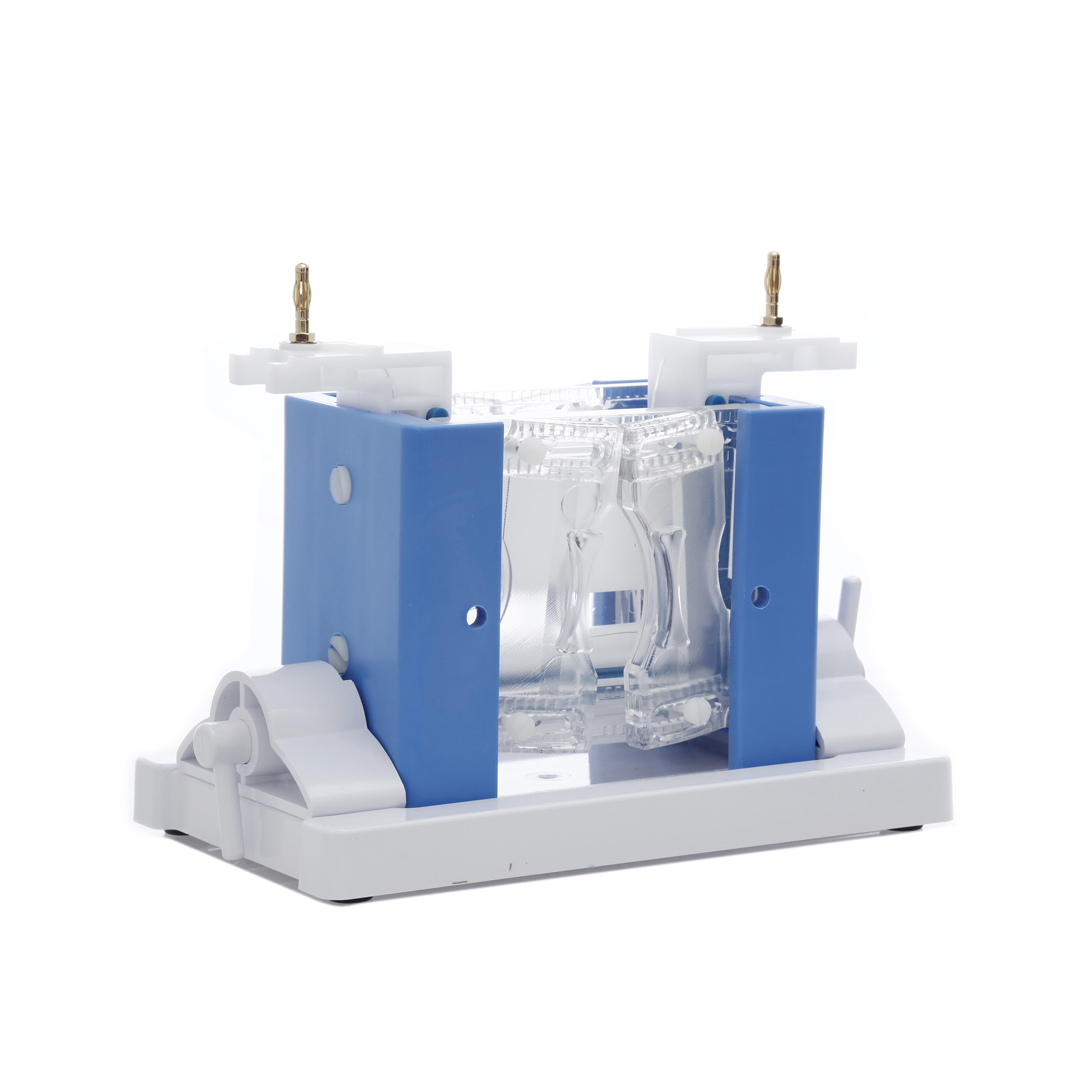 CÁMARA DE ELECTROFORESIS VERTICAL DE 500ml CON ELECTROTRASNFERENCIA. PARA GELES DE 8X8.5 cm. LABNET.