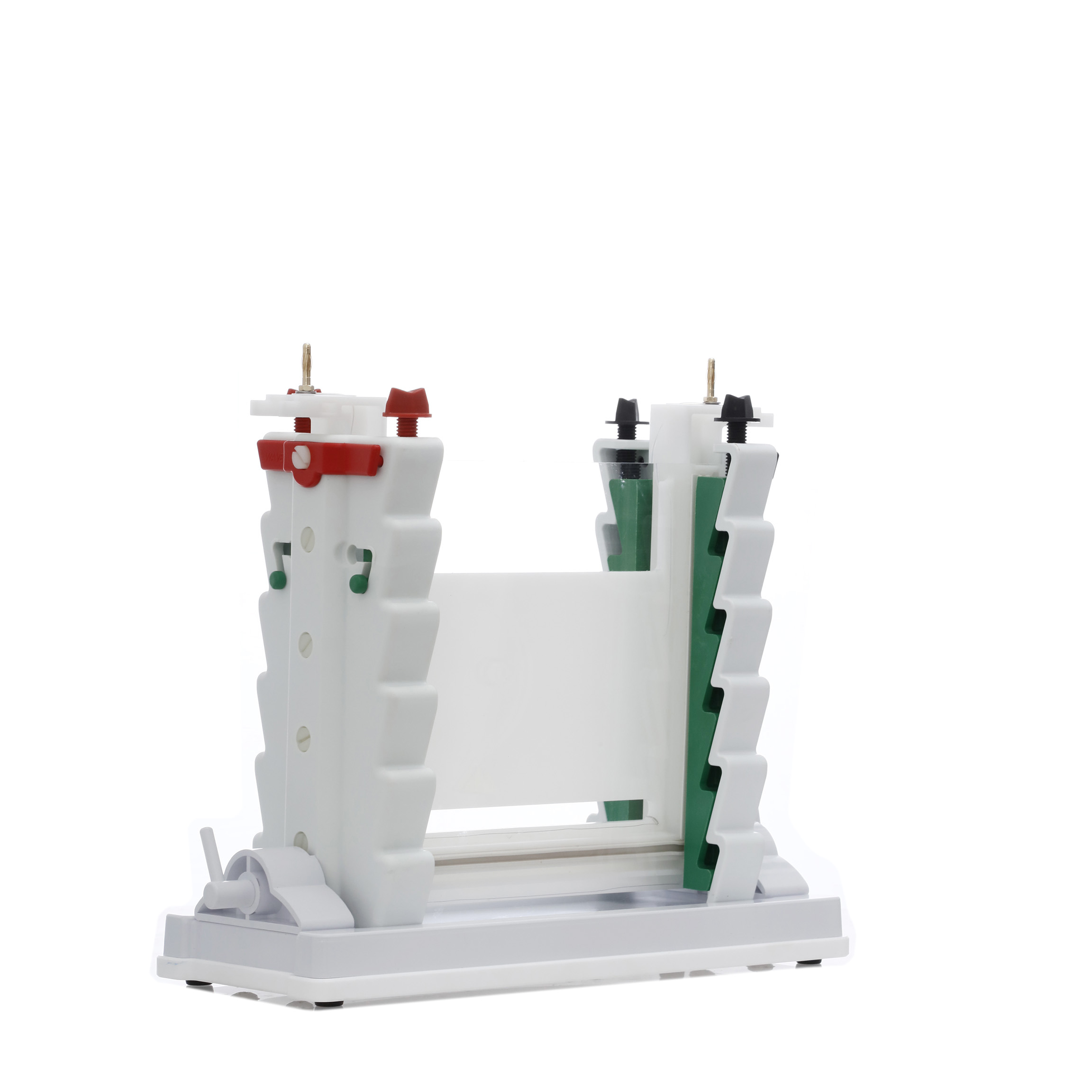 CÁMARA DE ELECTROFORESIS VERTICAL DE 640ml PARA 4 GELES. LABNET.