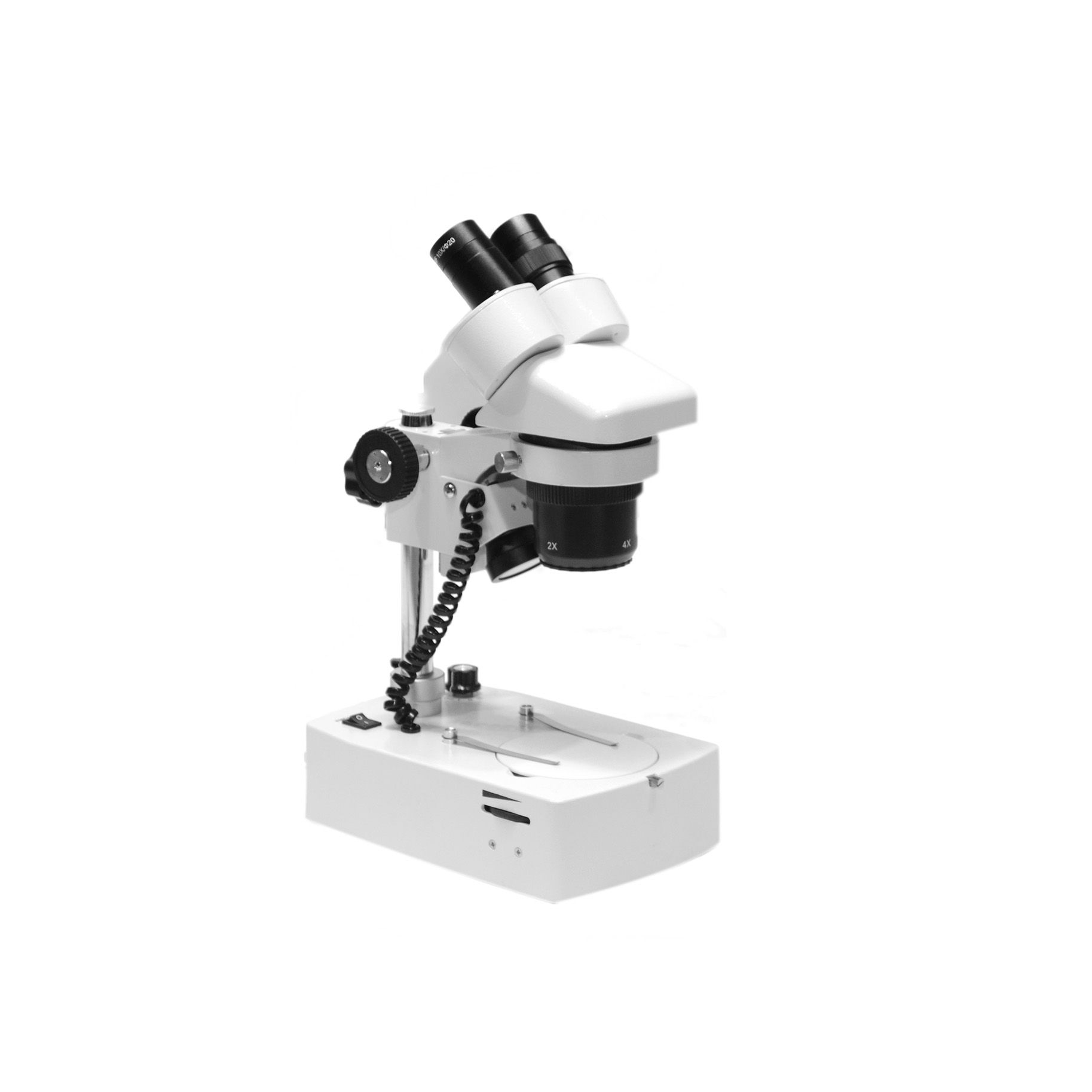 MICROSCOPIO ESTEROSCÓPICO 40X CON LÁMPARA. LAUKA