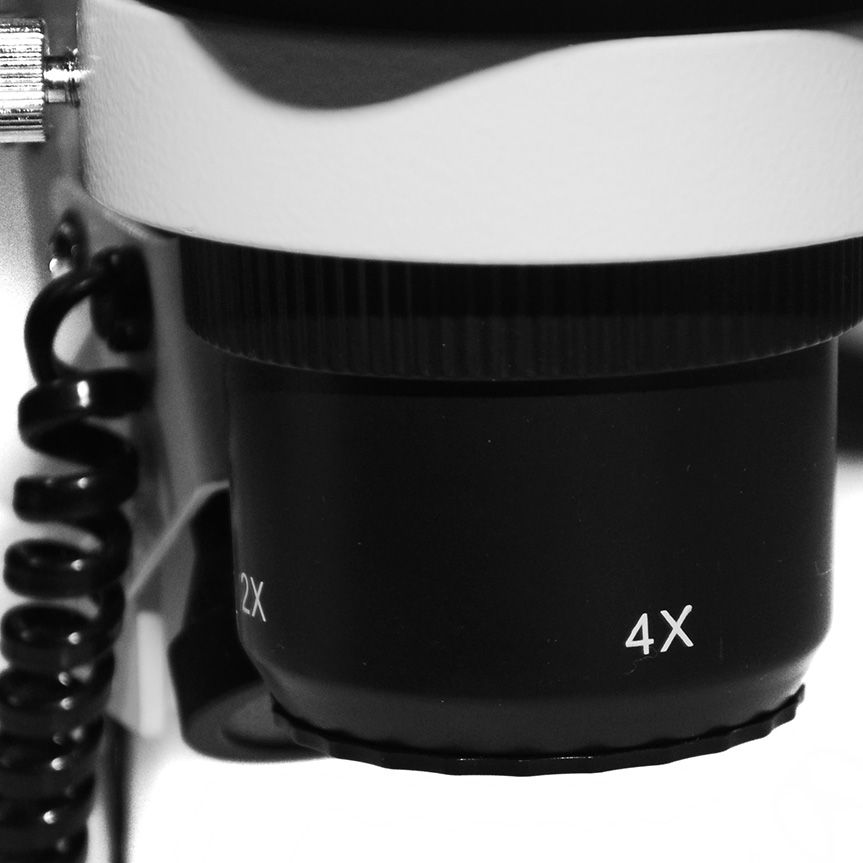 MICROSCOPIO ESTEROSCÓPICO 40X CON LÁMPARA. LAUKA