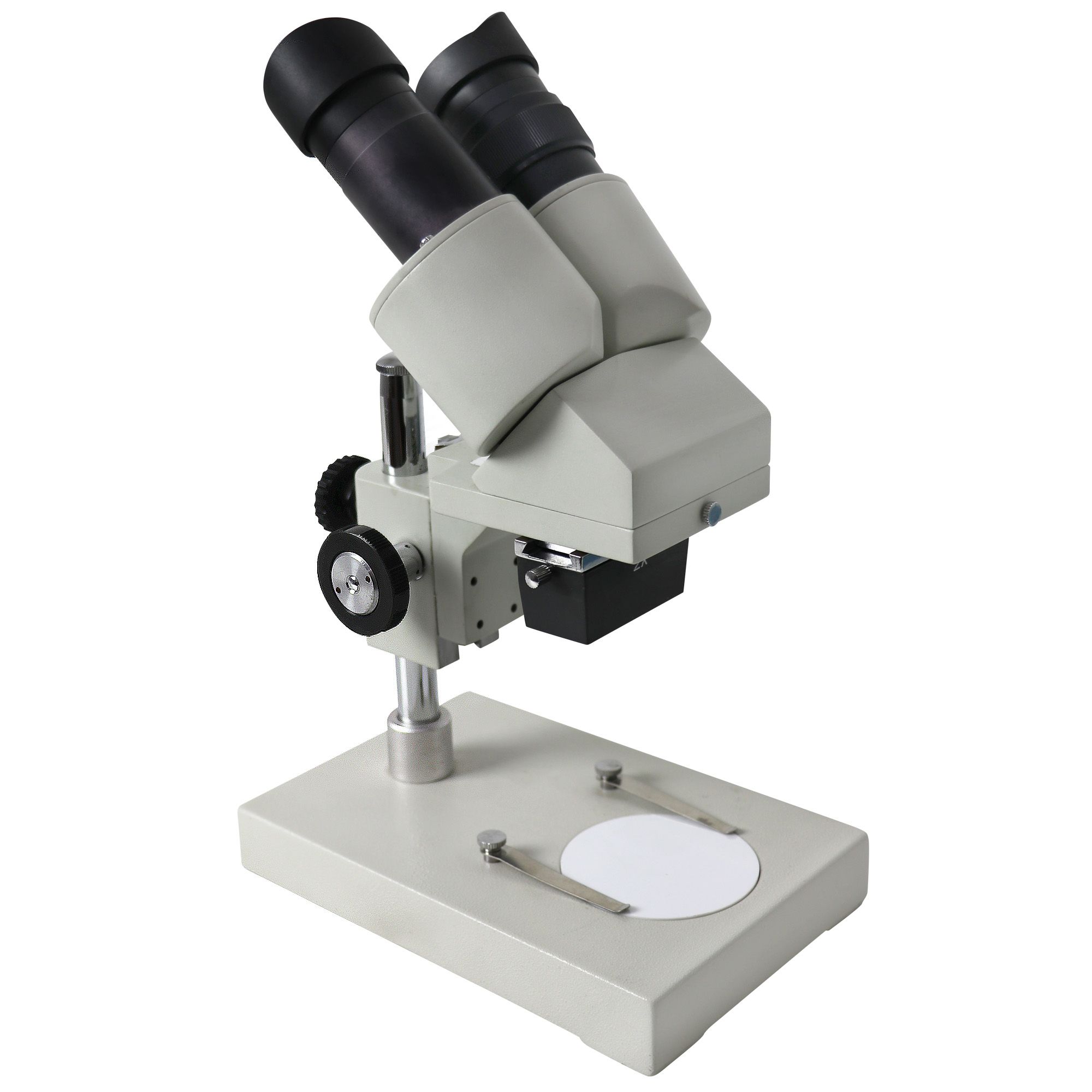 MICROSCOPIO ESTEREOSCÓPICO SIN LÁMPARA DE 20X. LAUKA