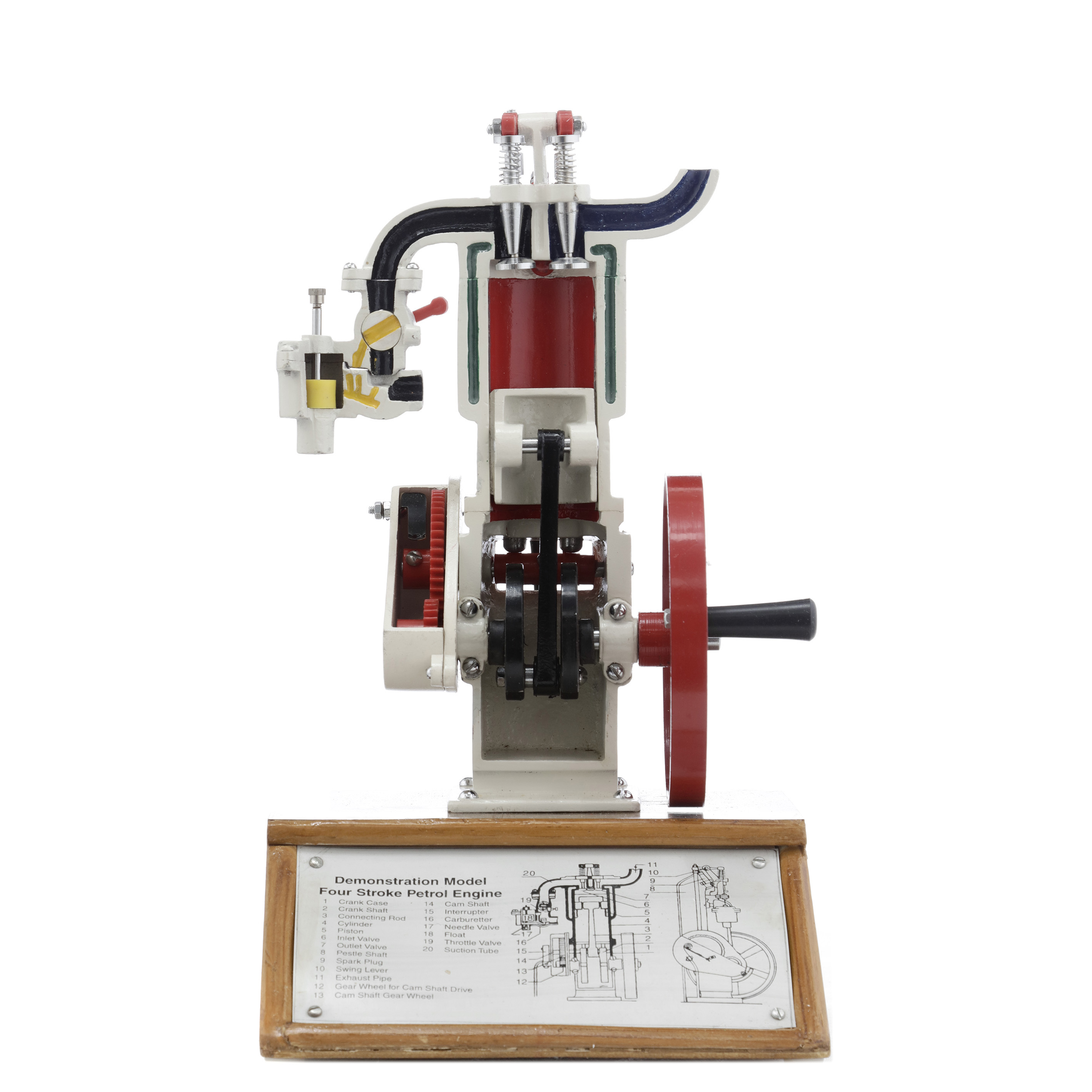 MODELO DE MOTOR DE GASOLINA DE 4 TIEMPOS. LAUKA
