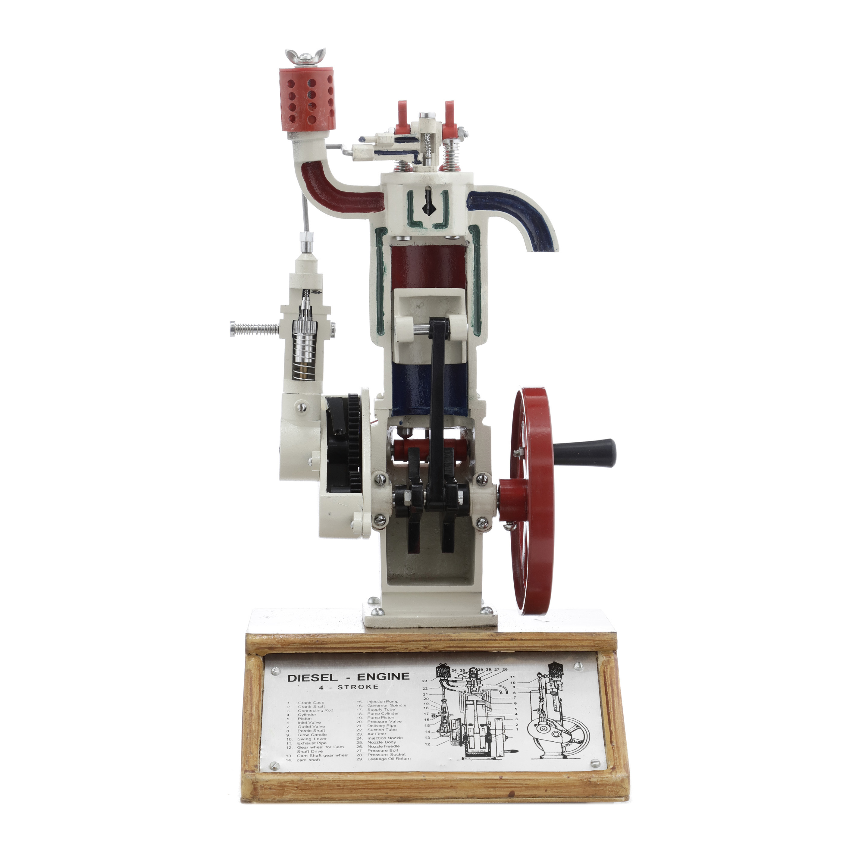 MODELO DE MOTOR DE DIESEL DE 4 TIEMPOS. LAUKA