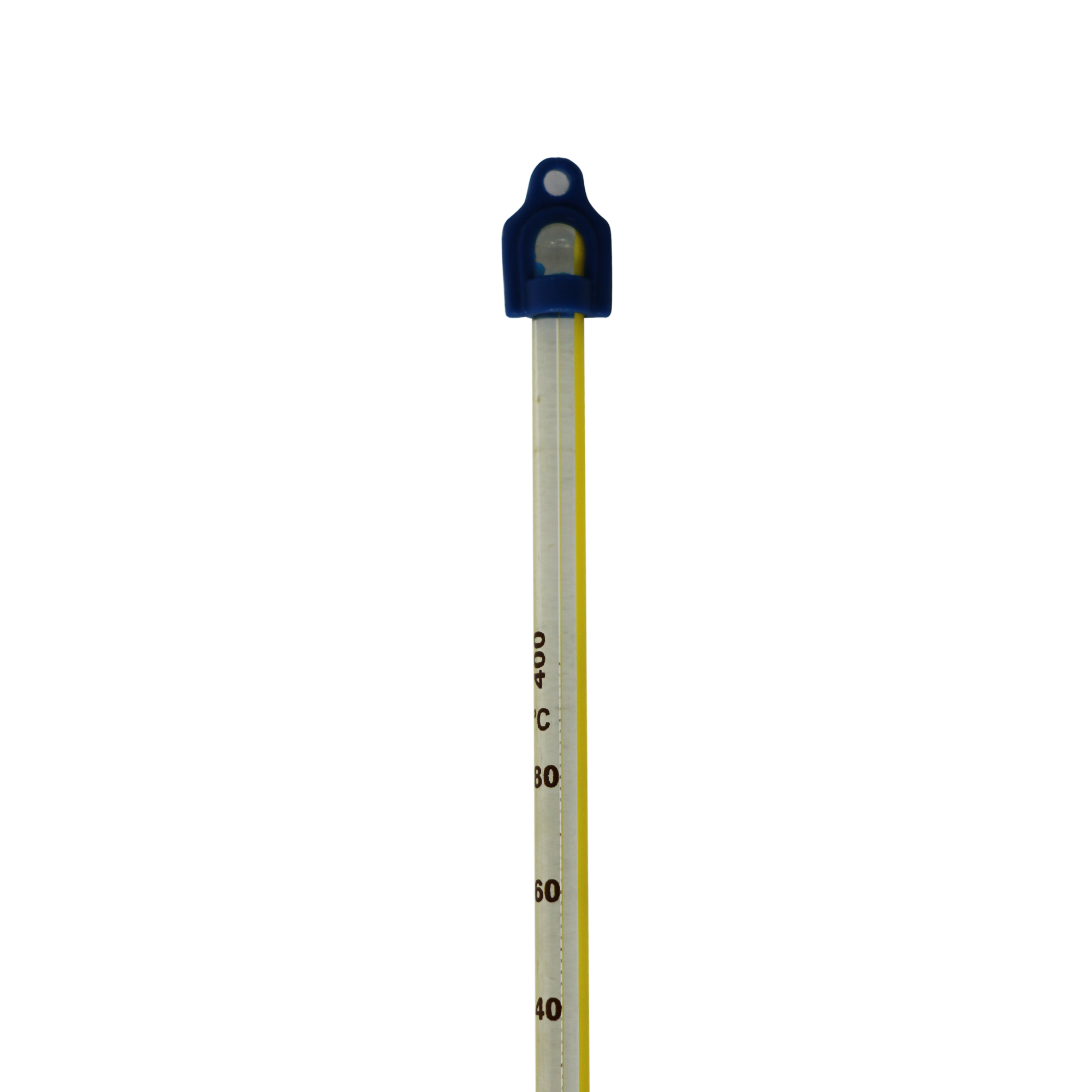 TERMÓMETRO DE VIDRIO DE -10 A 400°C, INMERSIÓN PARCIAl. LAUKA