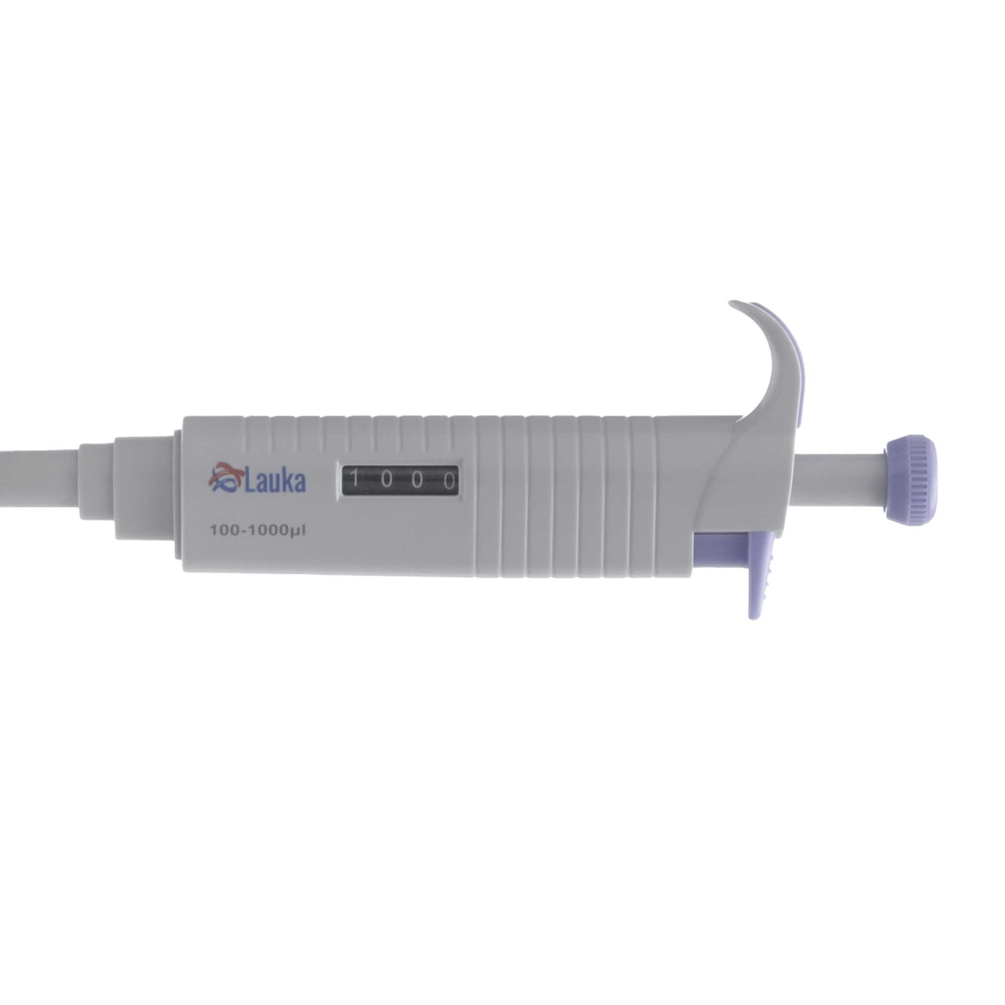 JUEGO DE 4 MICROPIPETAS DE 2 A 5000 µl. LAUKA