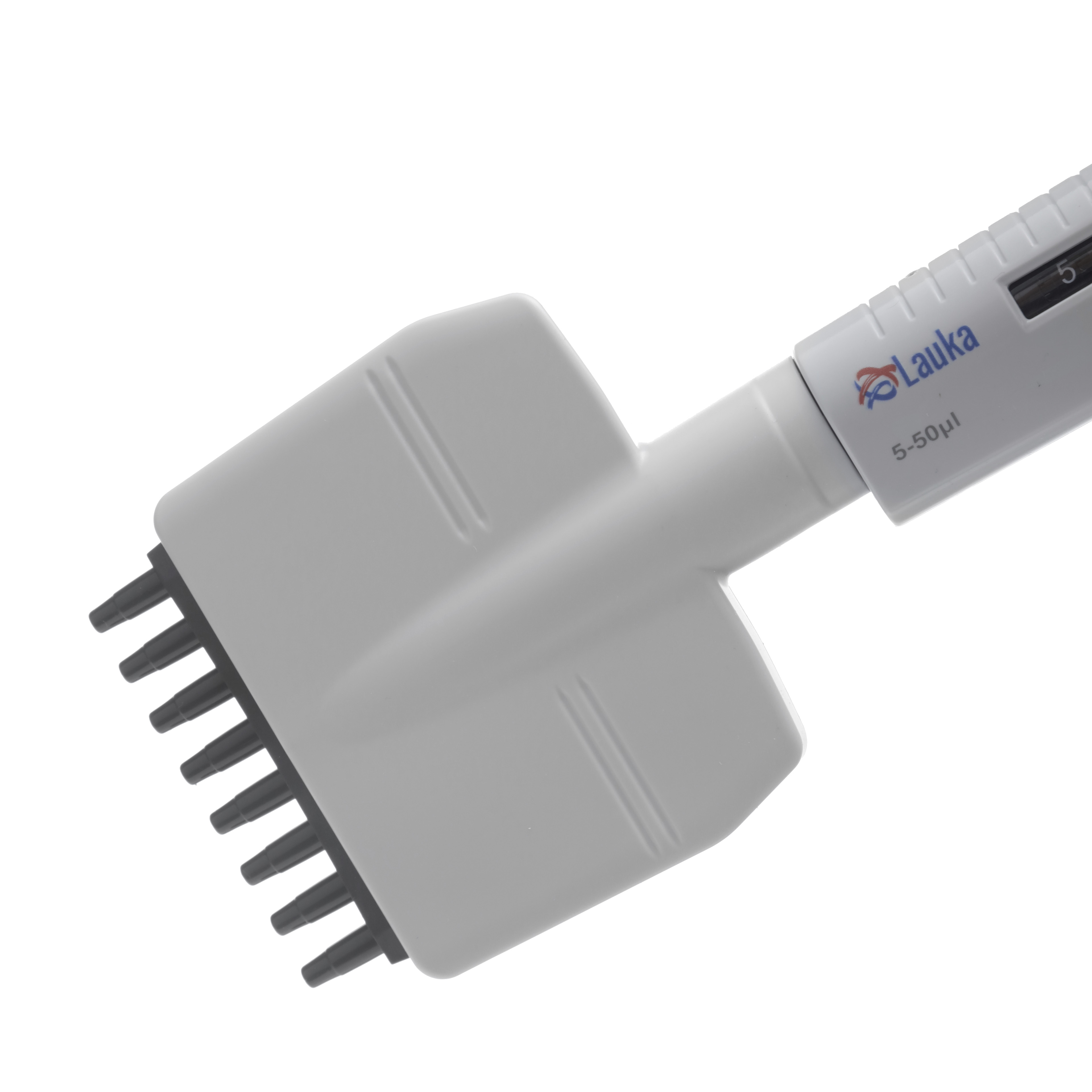 MICROPIPETA DE 5 A 50µL 8 CANALES. LAUKA
