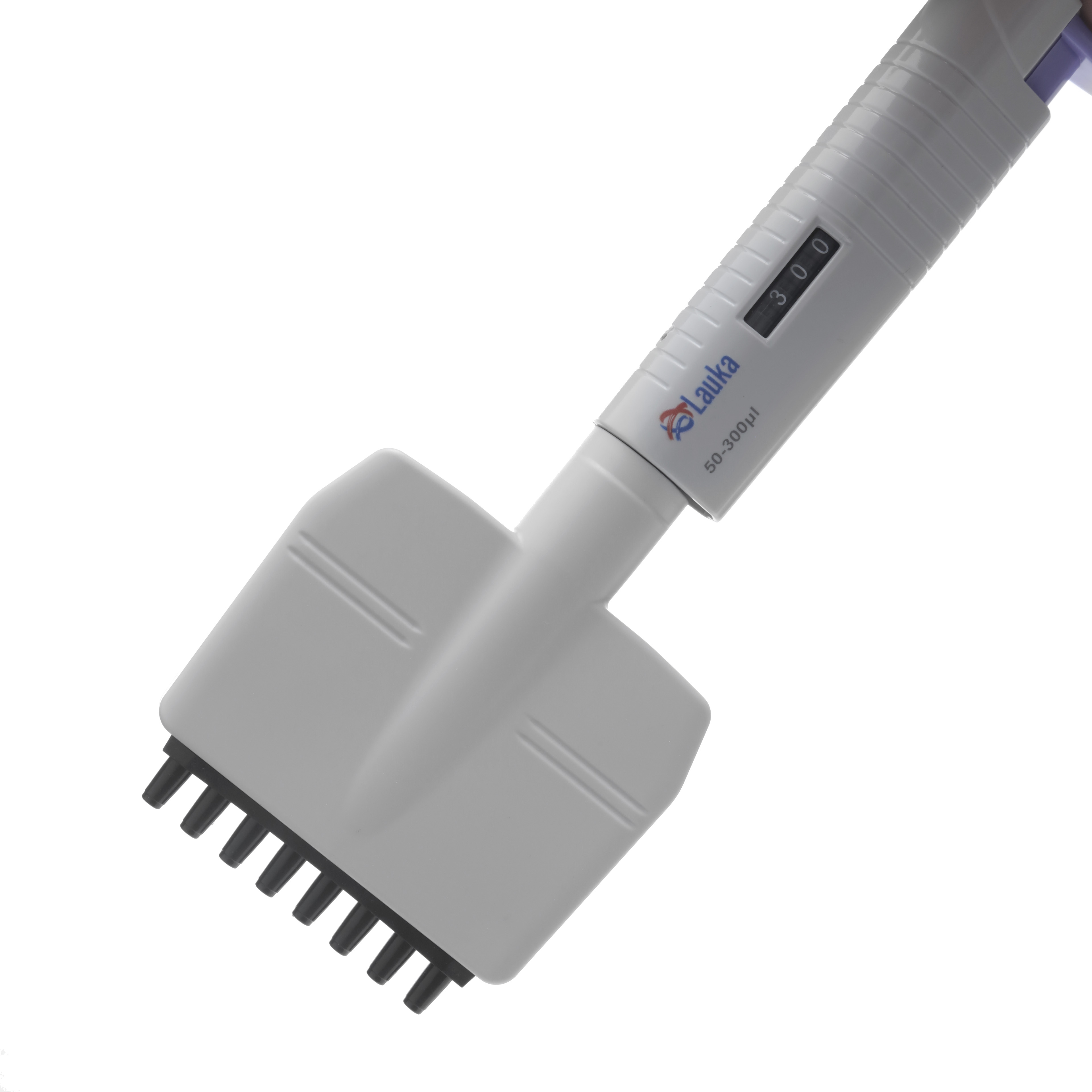 MICROPIPETA DE 50 A 300µL 8 CANALES. LAUKA