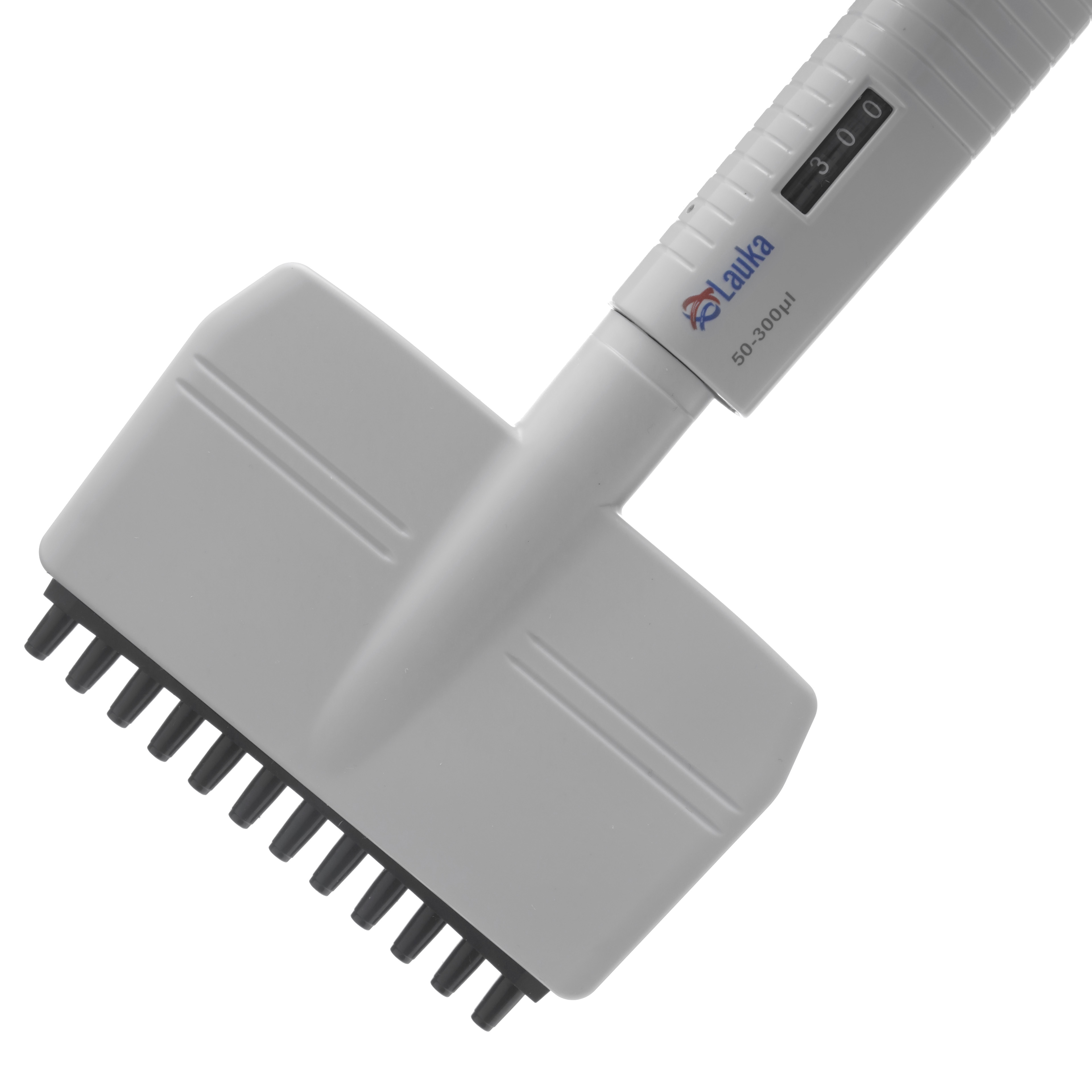 MICROPIPETA DE 50 A 300µL 12 CANALES. LAUKA