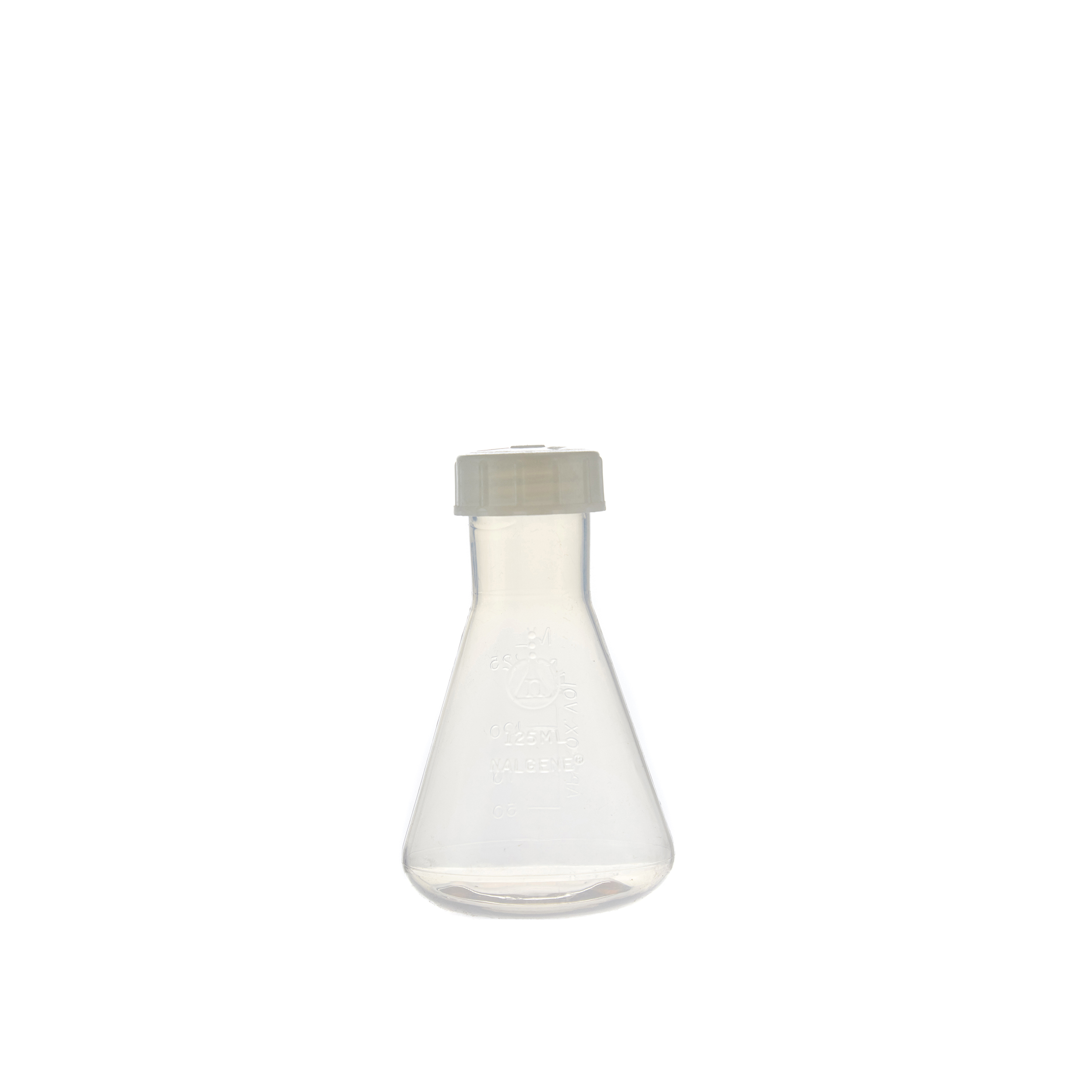 MATRAZ ERLENMEYER DE FEP DE 125ml CON TAPÓN ROSCADO. THERMO SCIENTIFIC