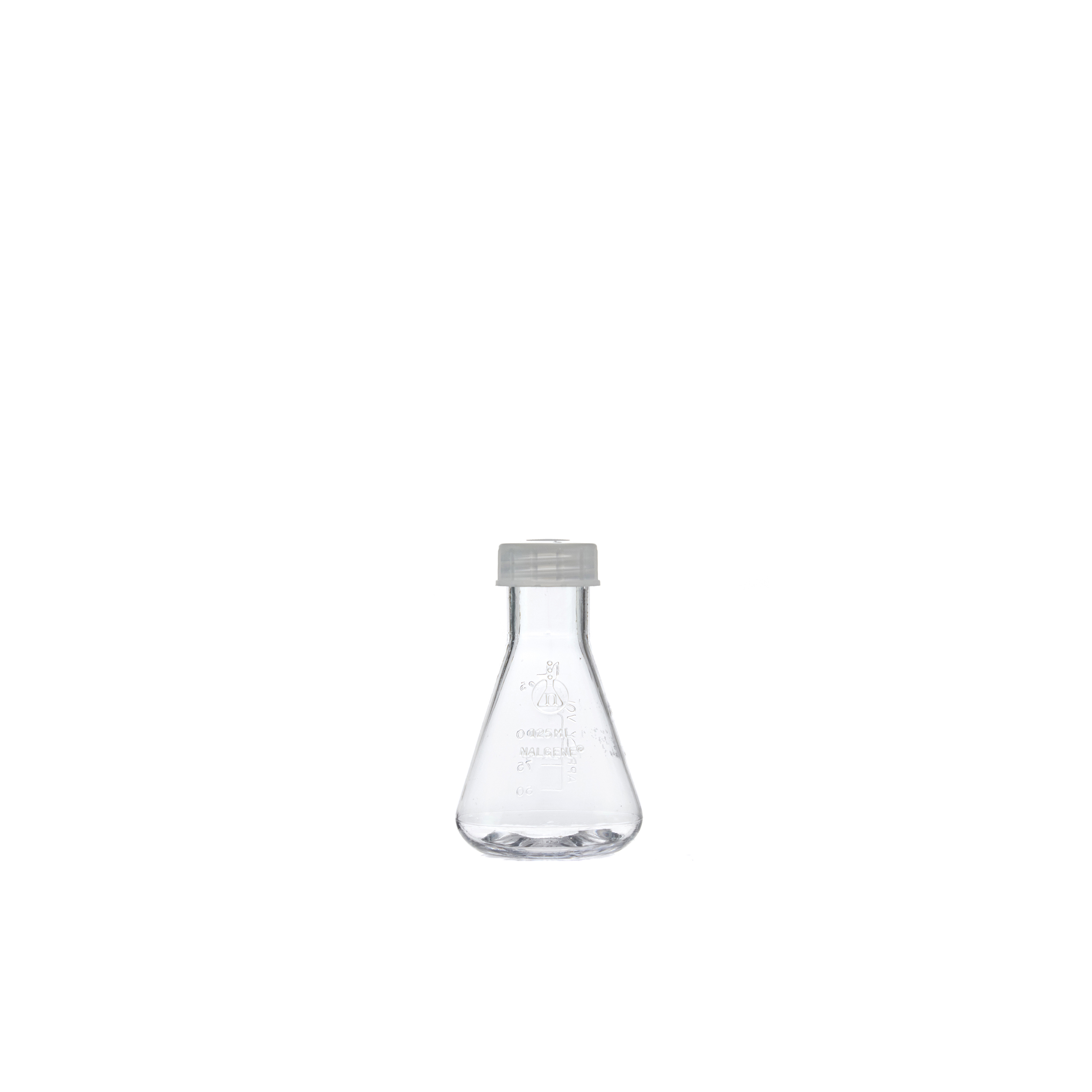MATRAZ ERLENMEYER DE PC DE 125ml CON TAPÓN ROSCADO. THERMO SCIENTIFIC