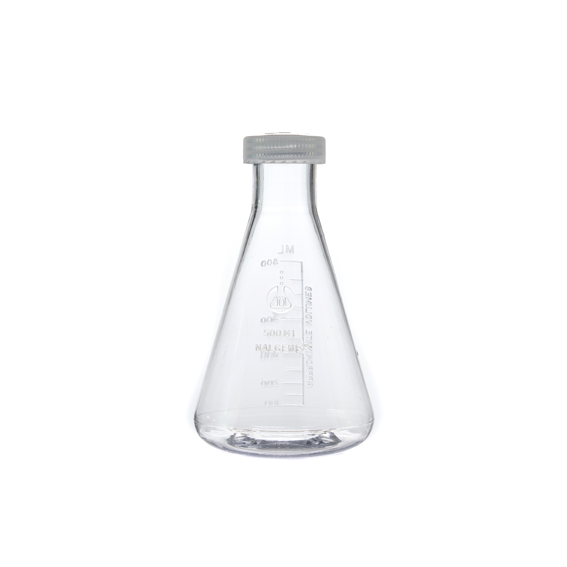 MATRAZ ERLENMEYER DE PC DE 500ml CON TAPÓN ROSCADO. THERMO SCIENTIFIC