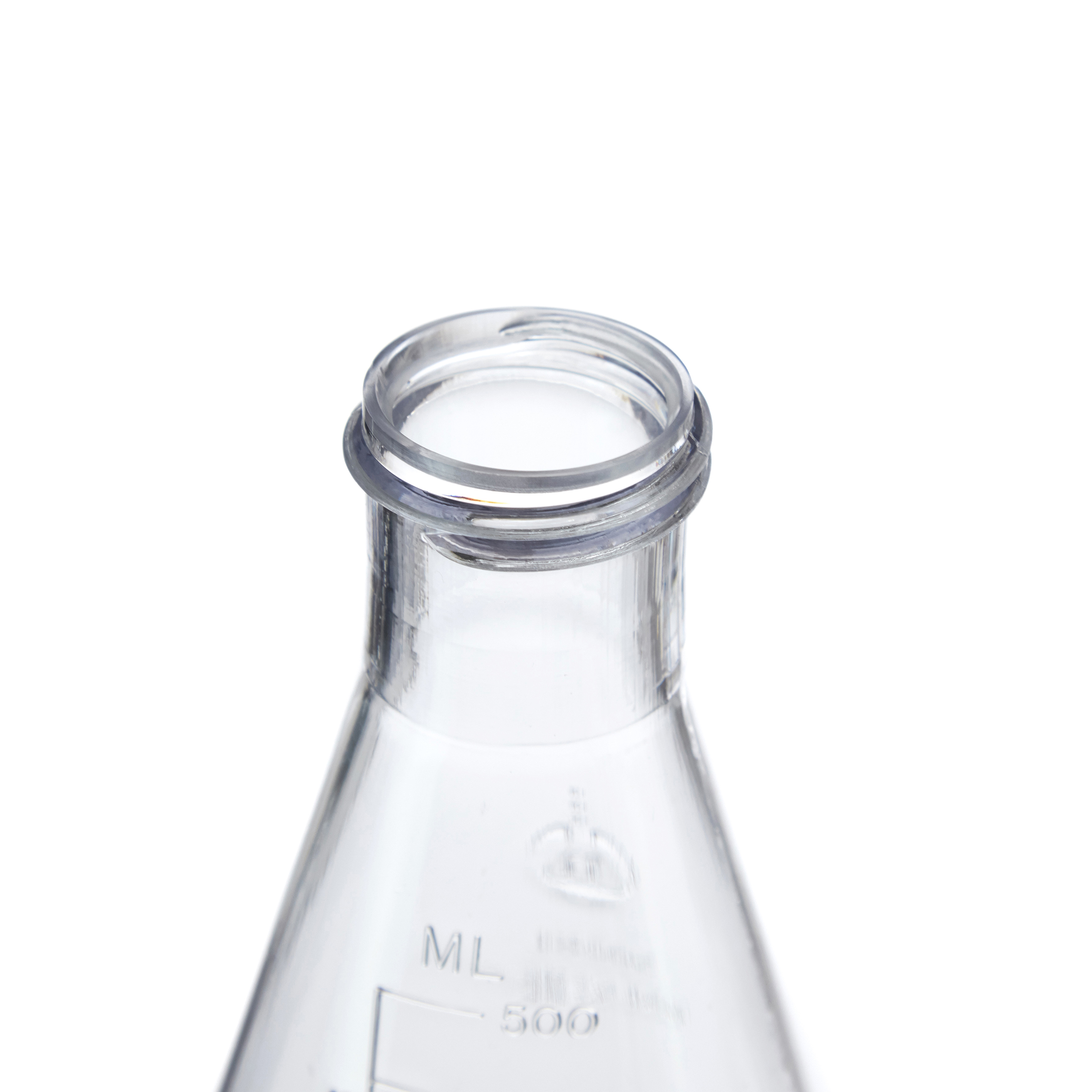 MATRAZ ERLENMEYER DE PC DE 500ml CON TAPÓN ROSCADO. THERMO SCIENTIFIC